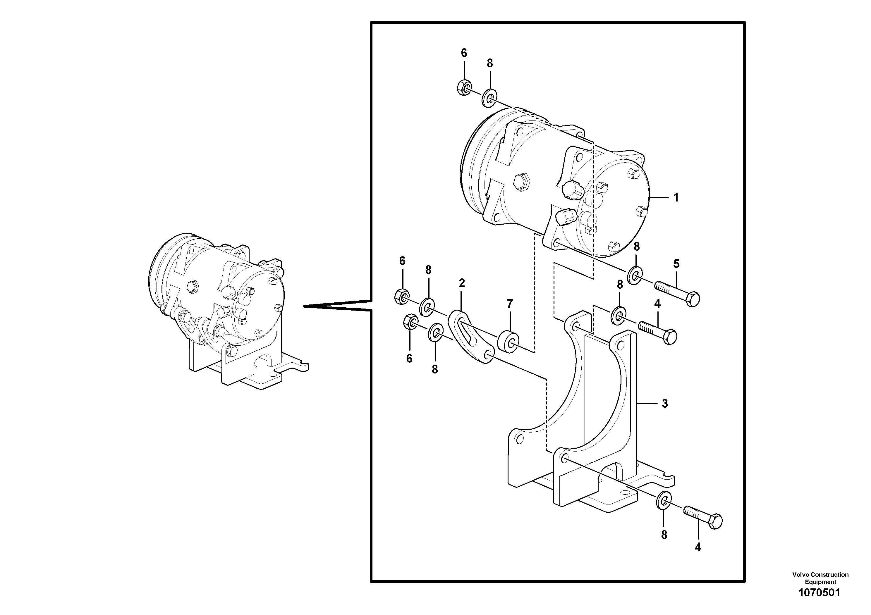 Sealing Collar VOE12814993 VOLVO