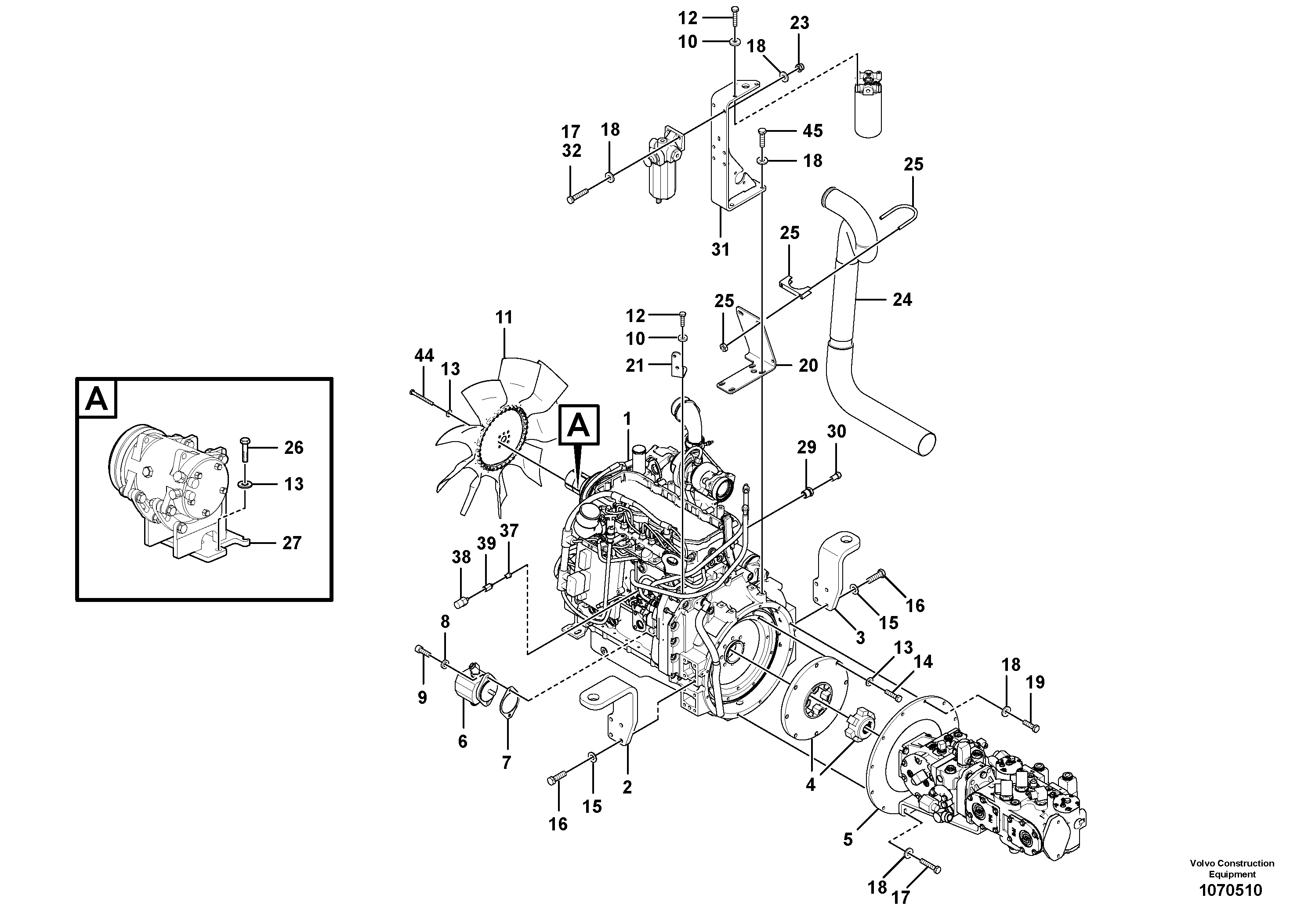 Axle Casing RM13881099 VOLVO