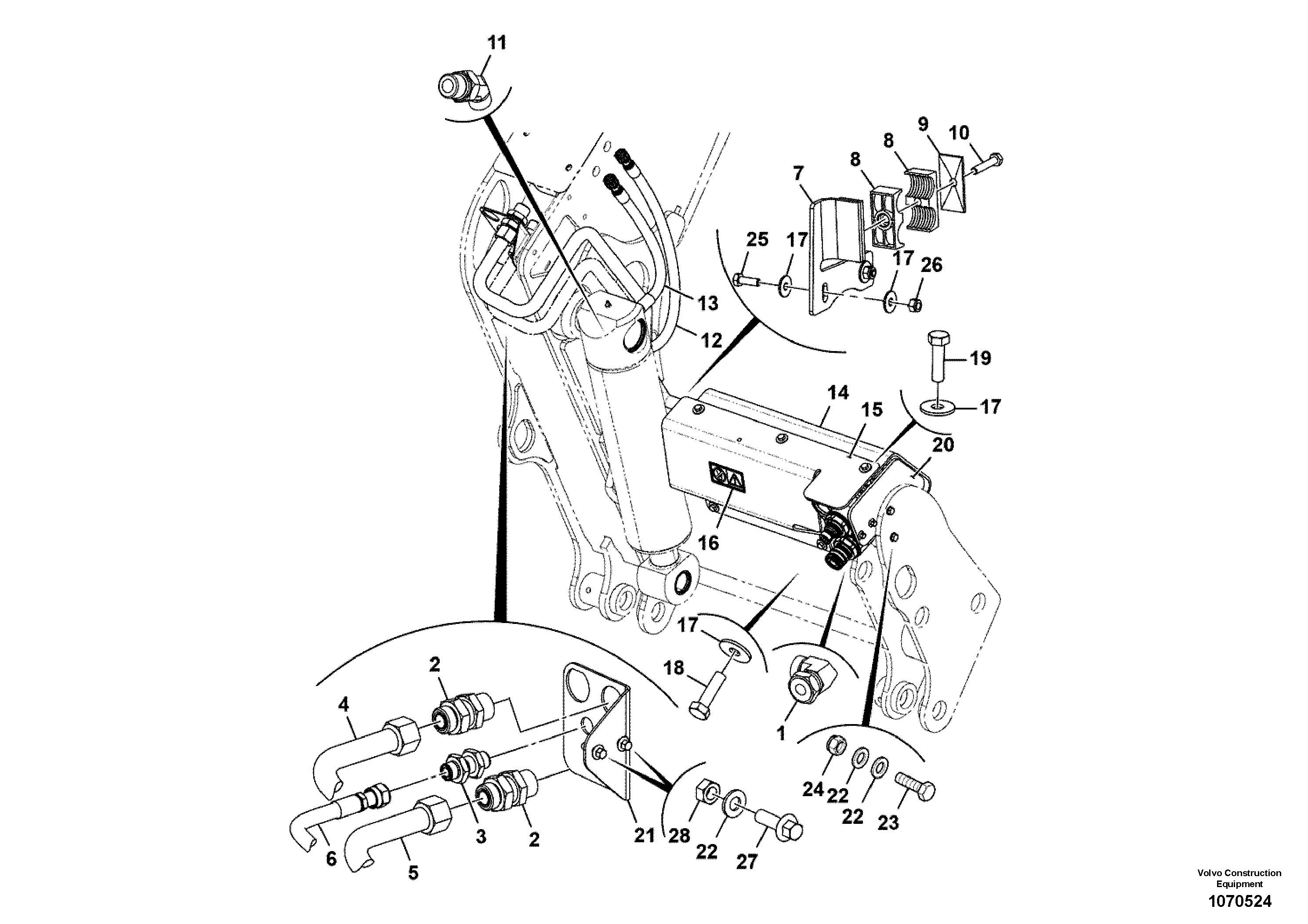 Fuel miser valve VOE17301669 VOLVO