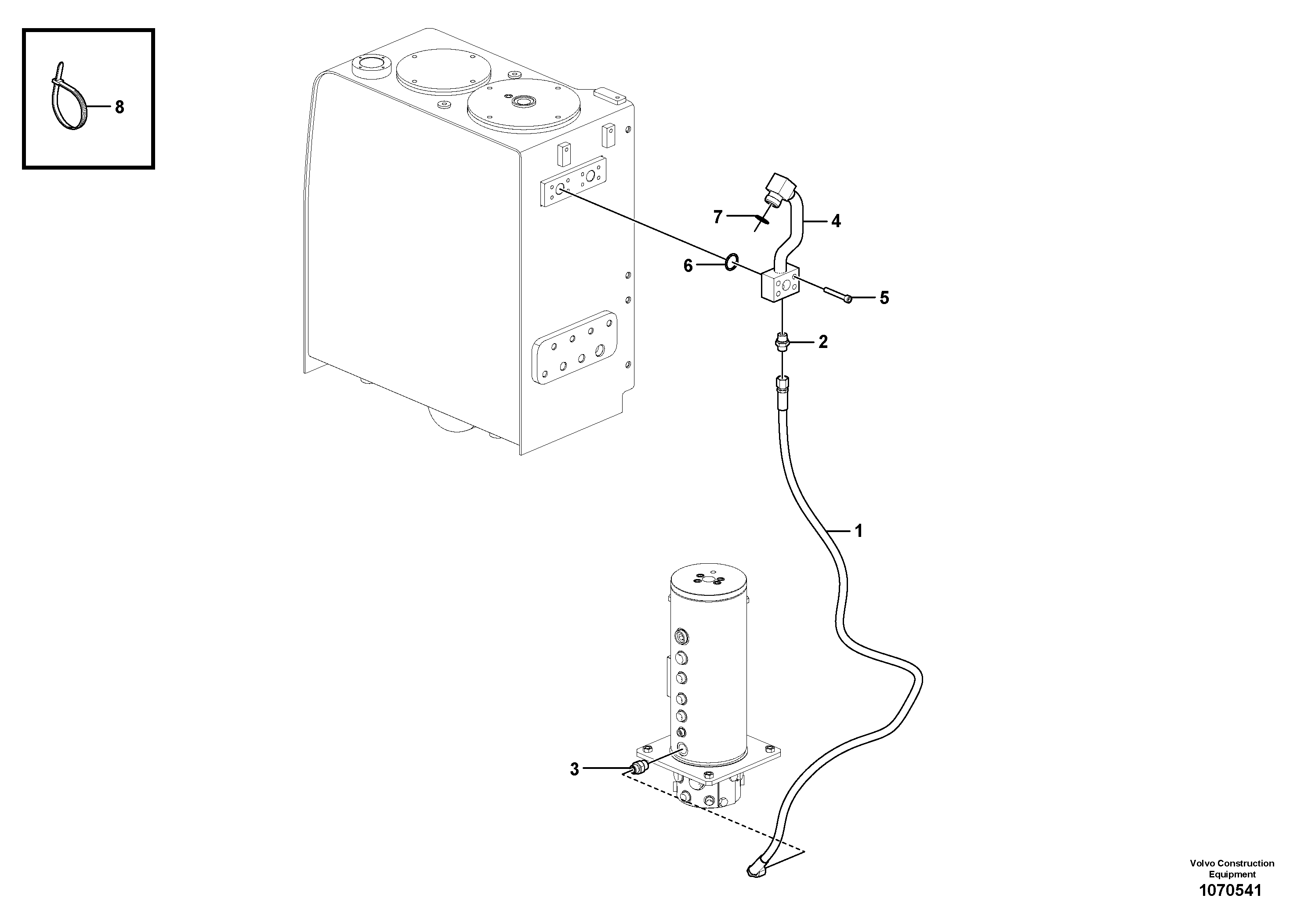 Press. lim. valve VOE14352887 VOLVO
