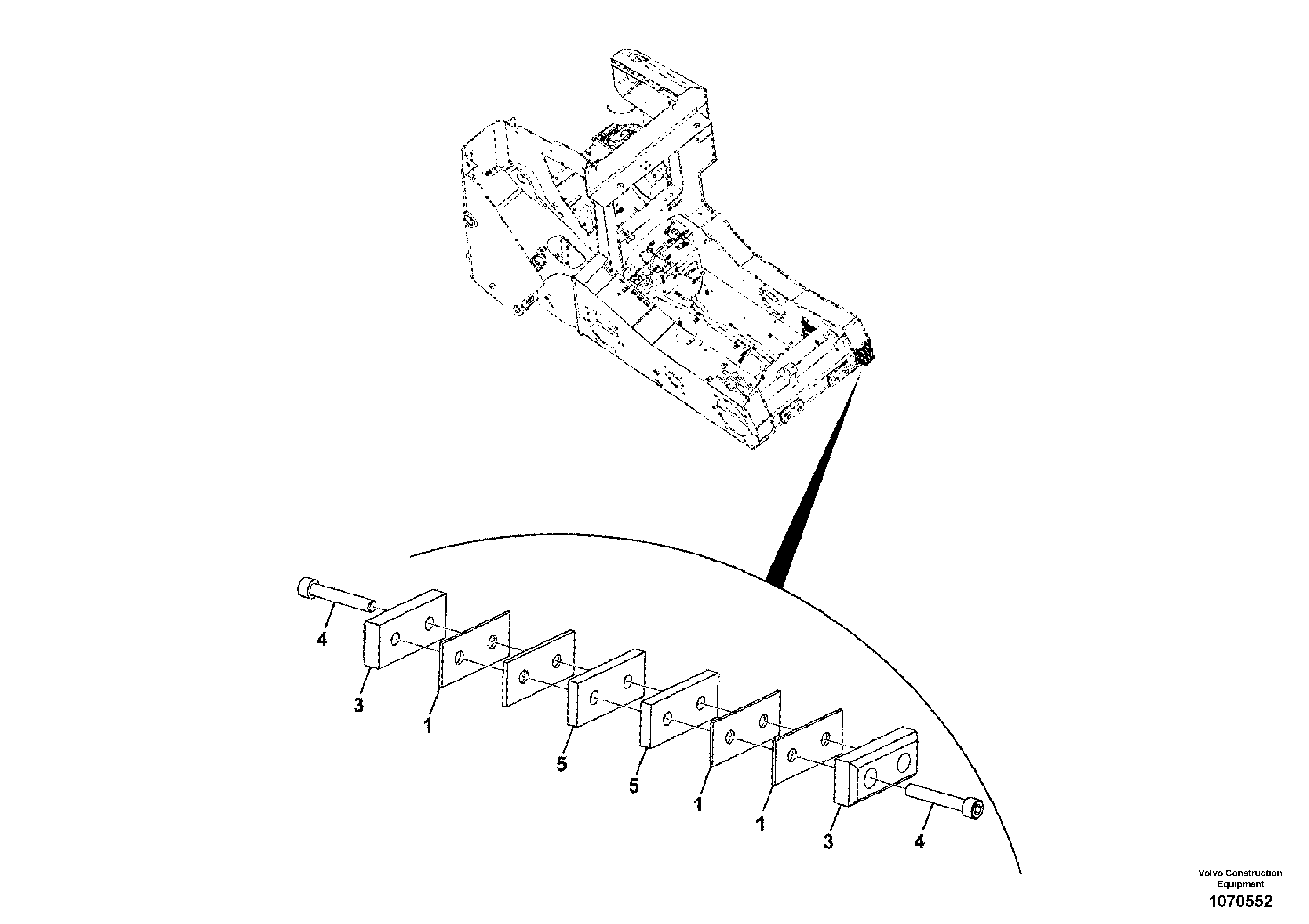 Digging Arm VOE17230195 VOLVO