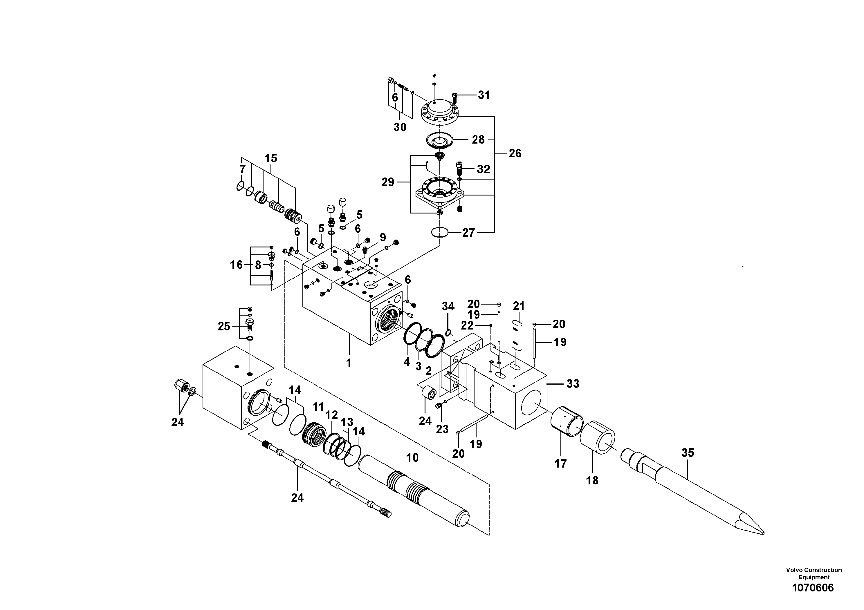 Adapter VOE17237196 VOLVO