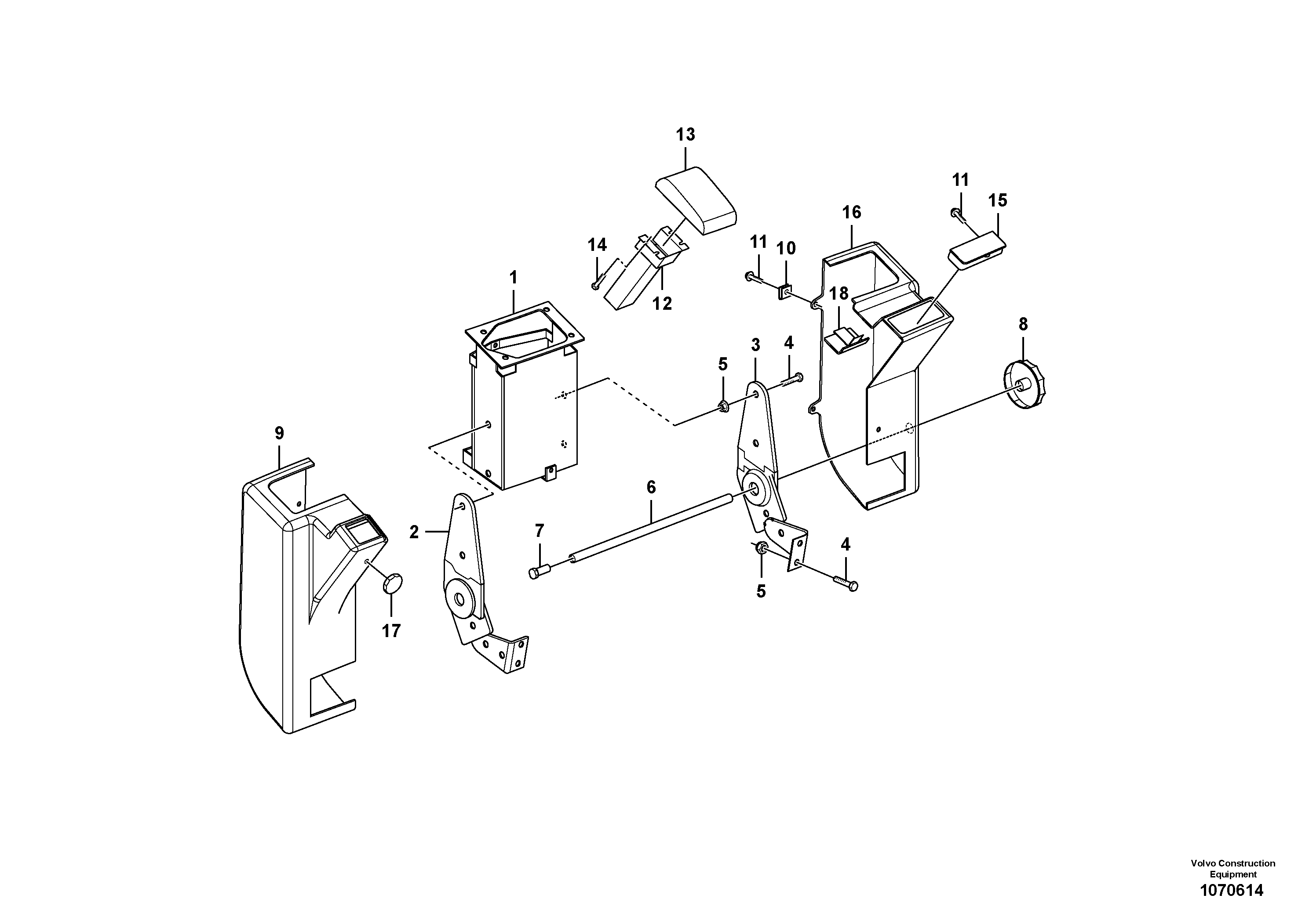Ashtray VOE15059353 VOLVO