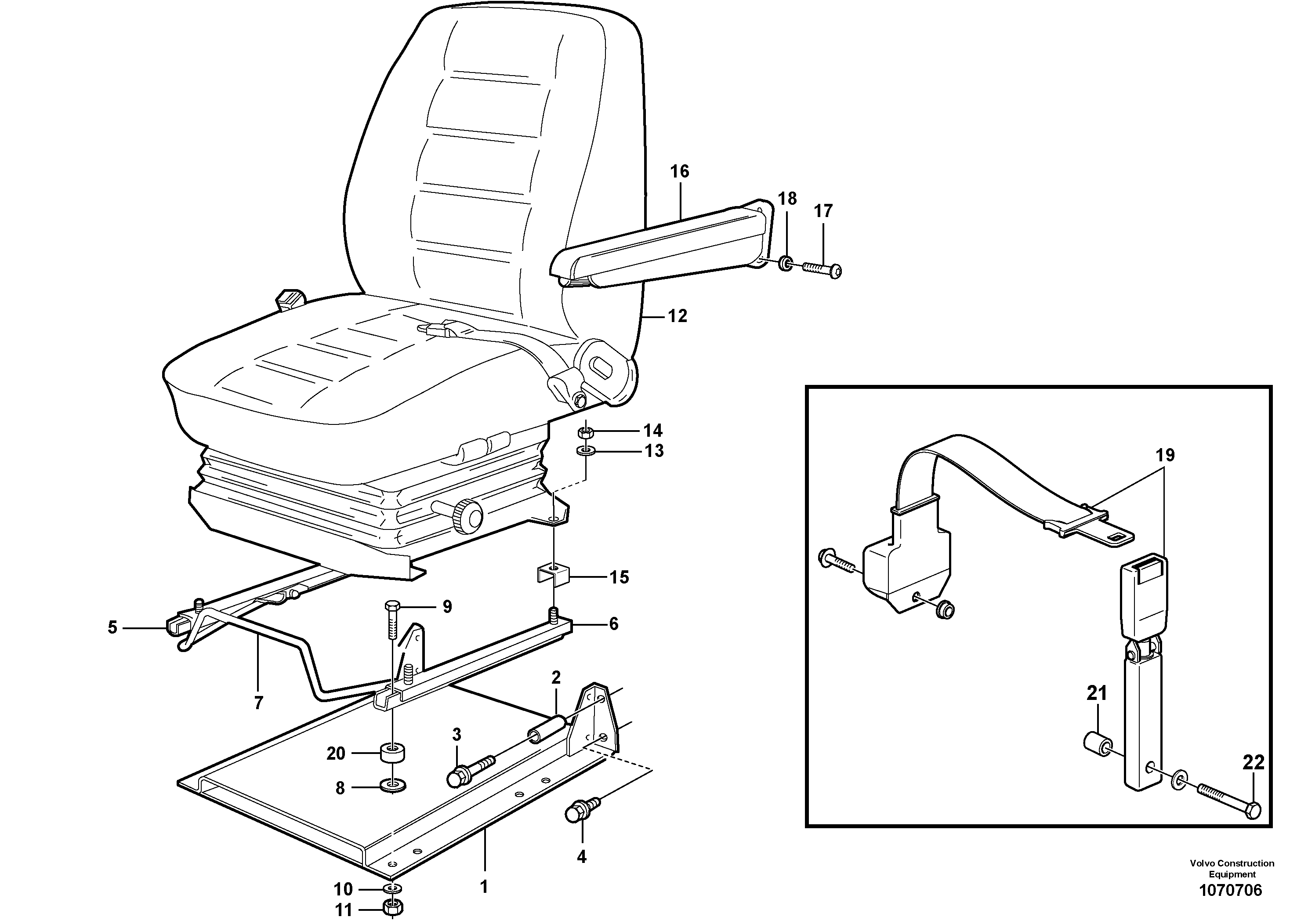 Digging Arm VOE11007399 VOLVO