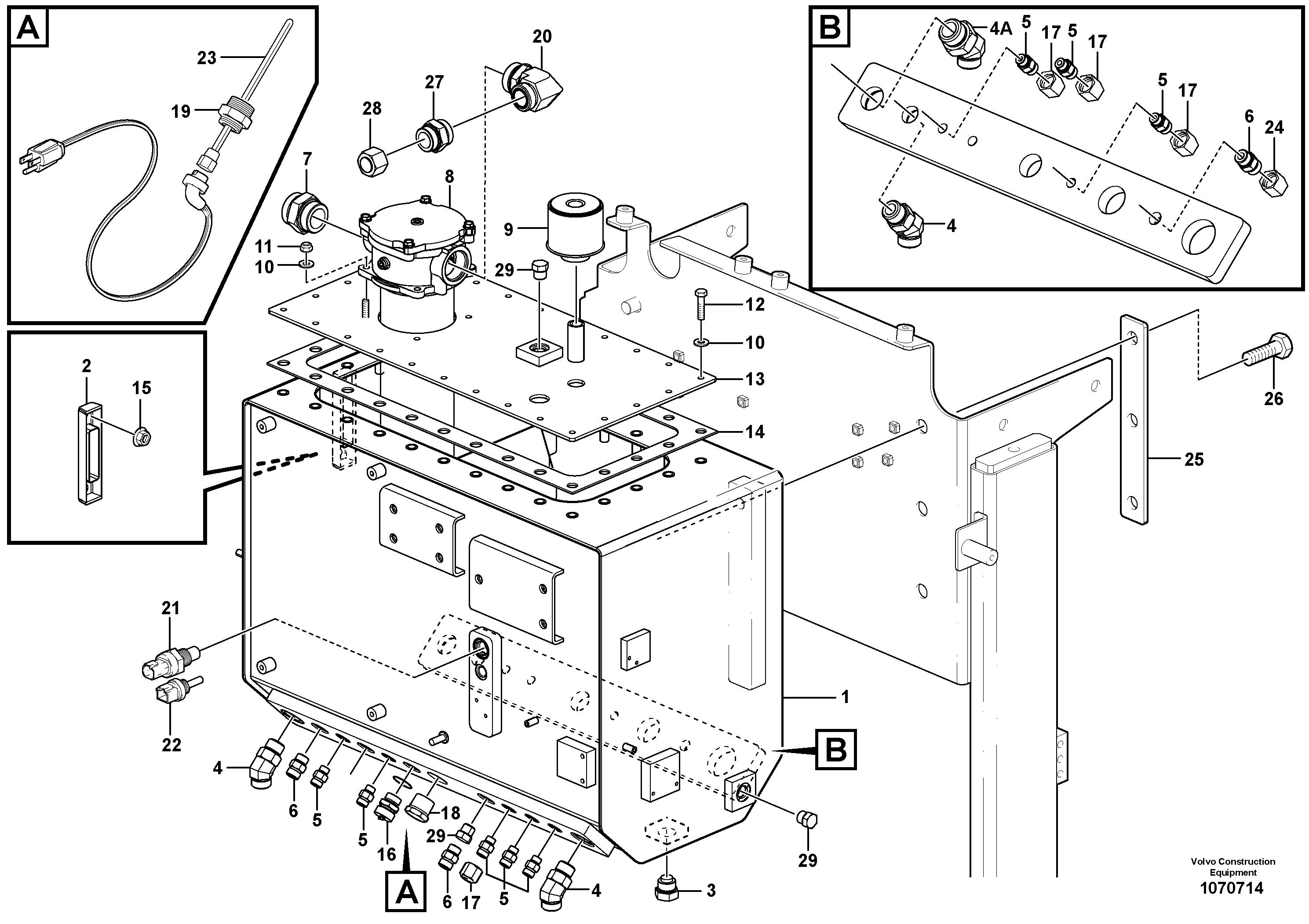 Cover Plate VOE16015747 VOLVO