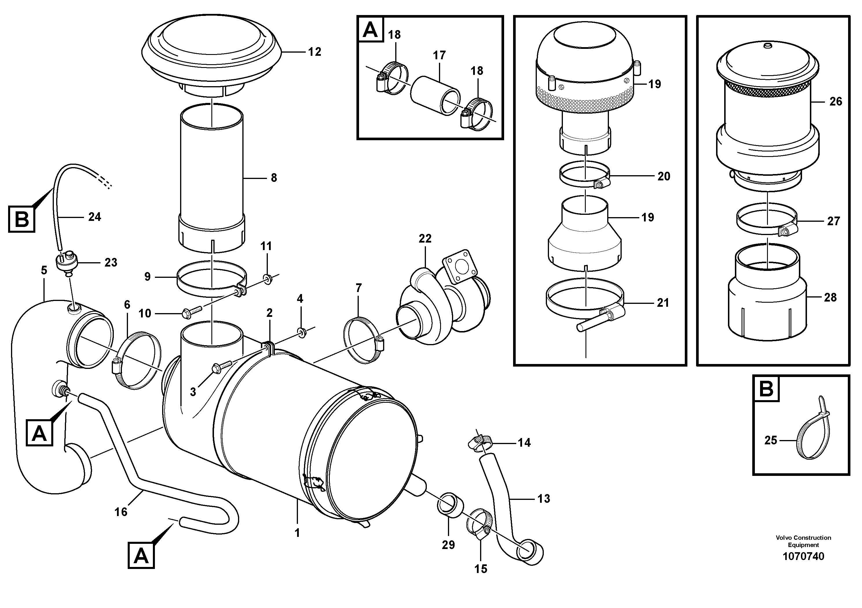 Hydraulic Lock VOE11180655 VOLVO