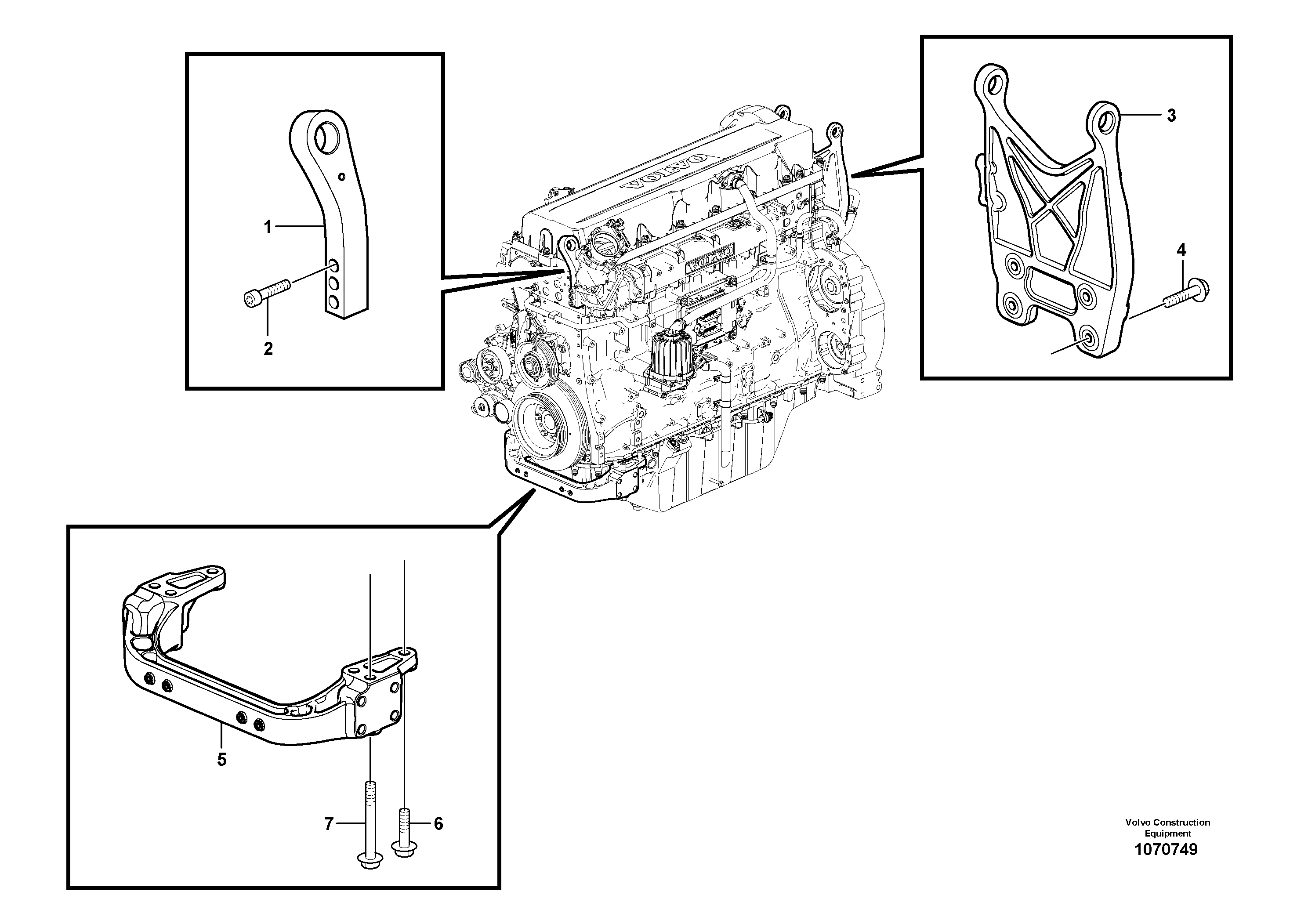 Transport Lock VOE17237448 VOLVO