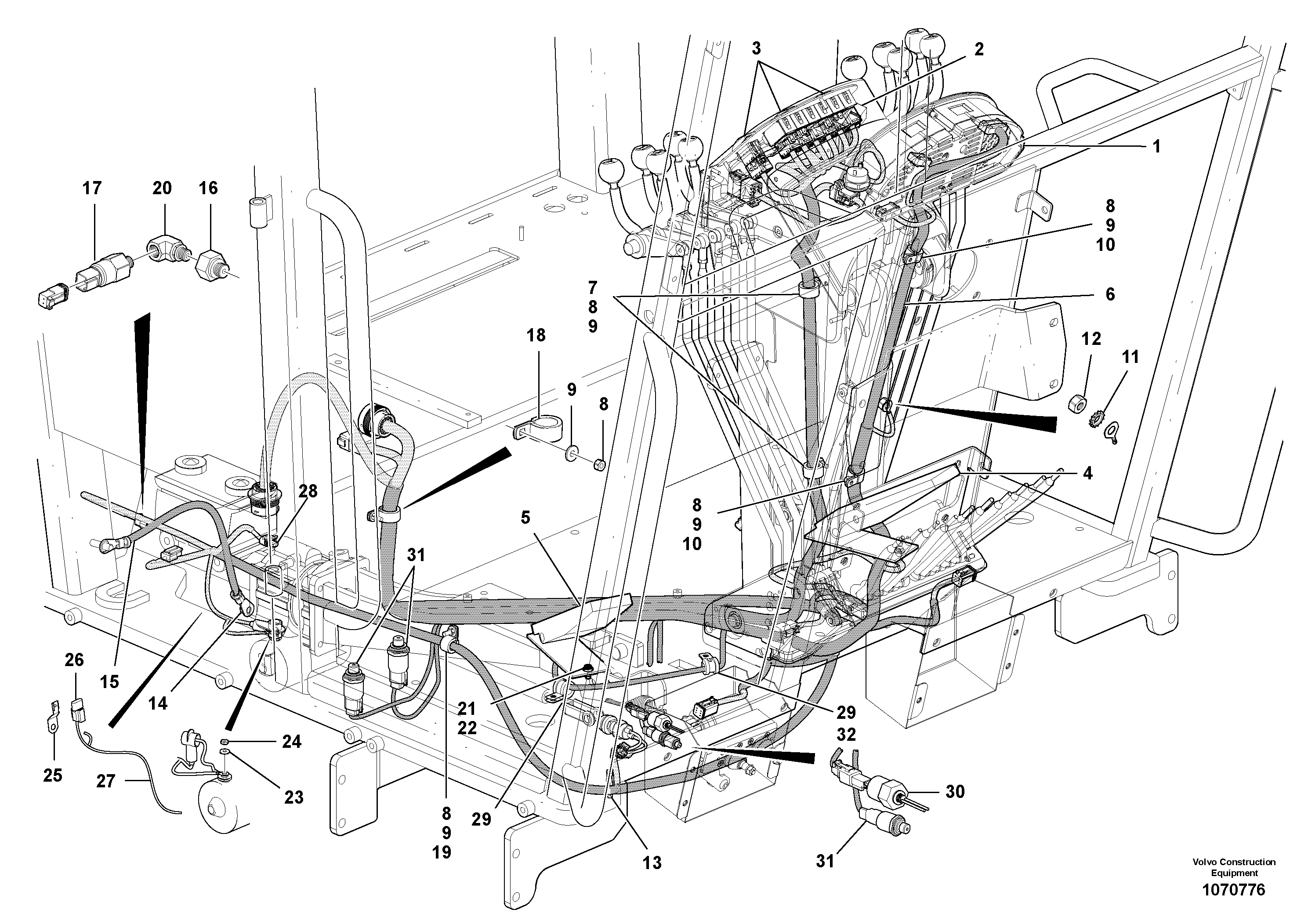 Support Leg VOE16684394 VOLVO