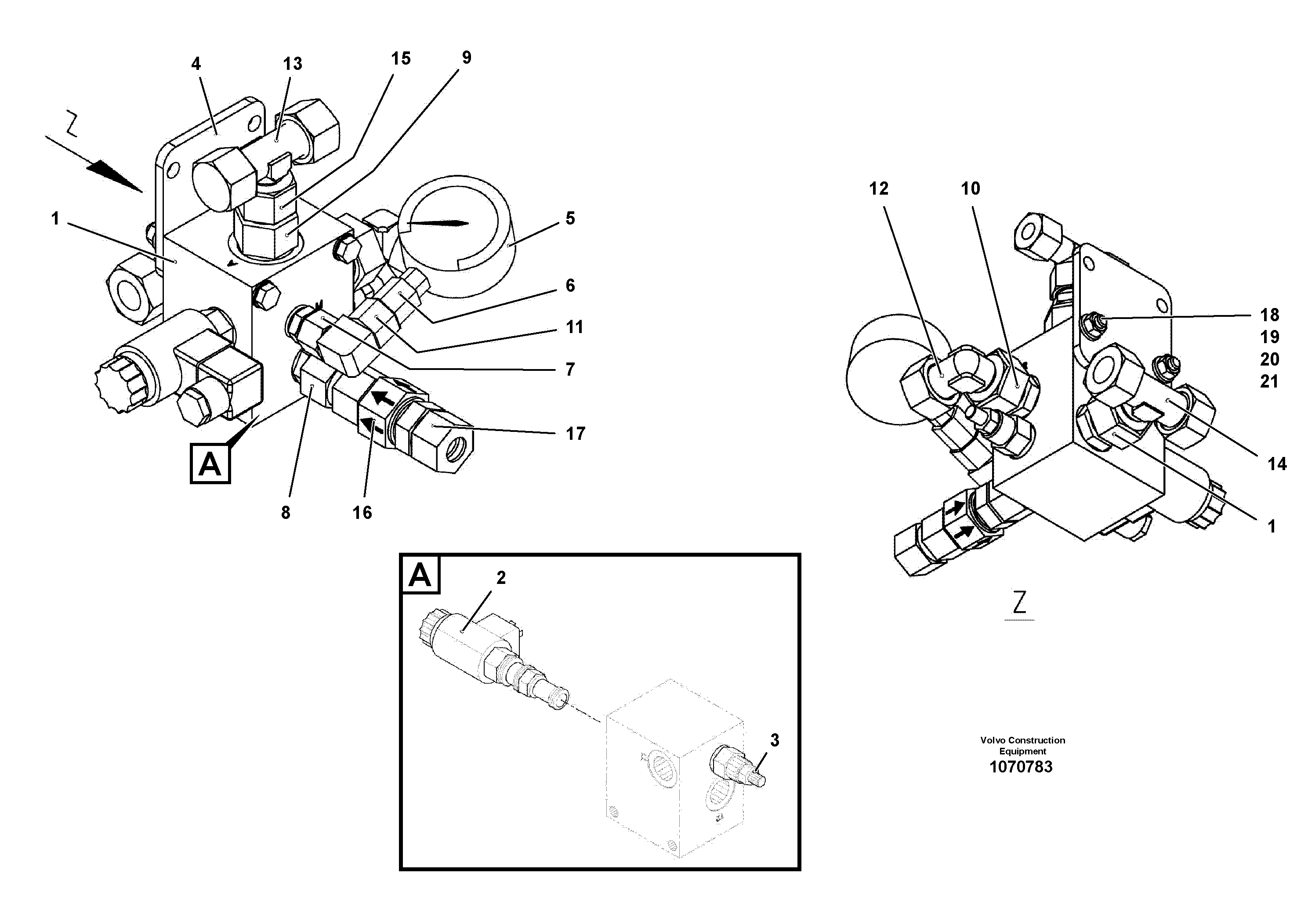 Hydraulic Valve RM80894751 VOLVO