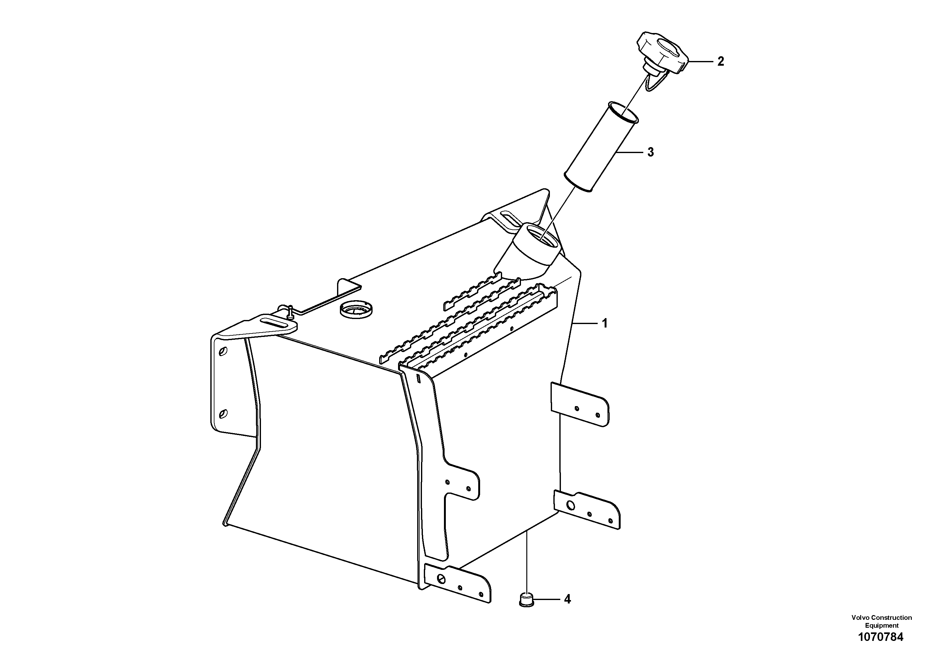 Coal Bucket VOE16214897 VOLVO