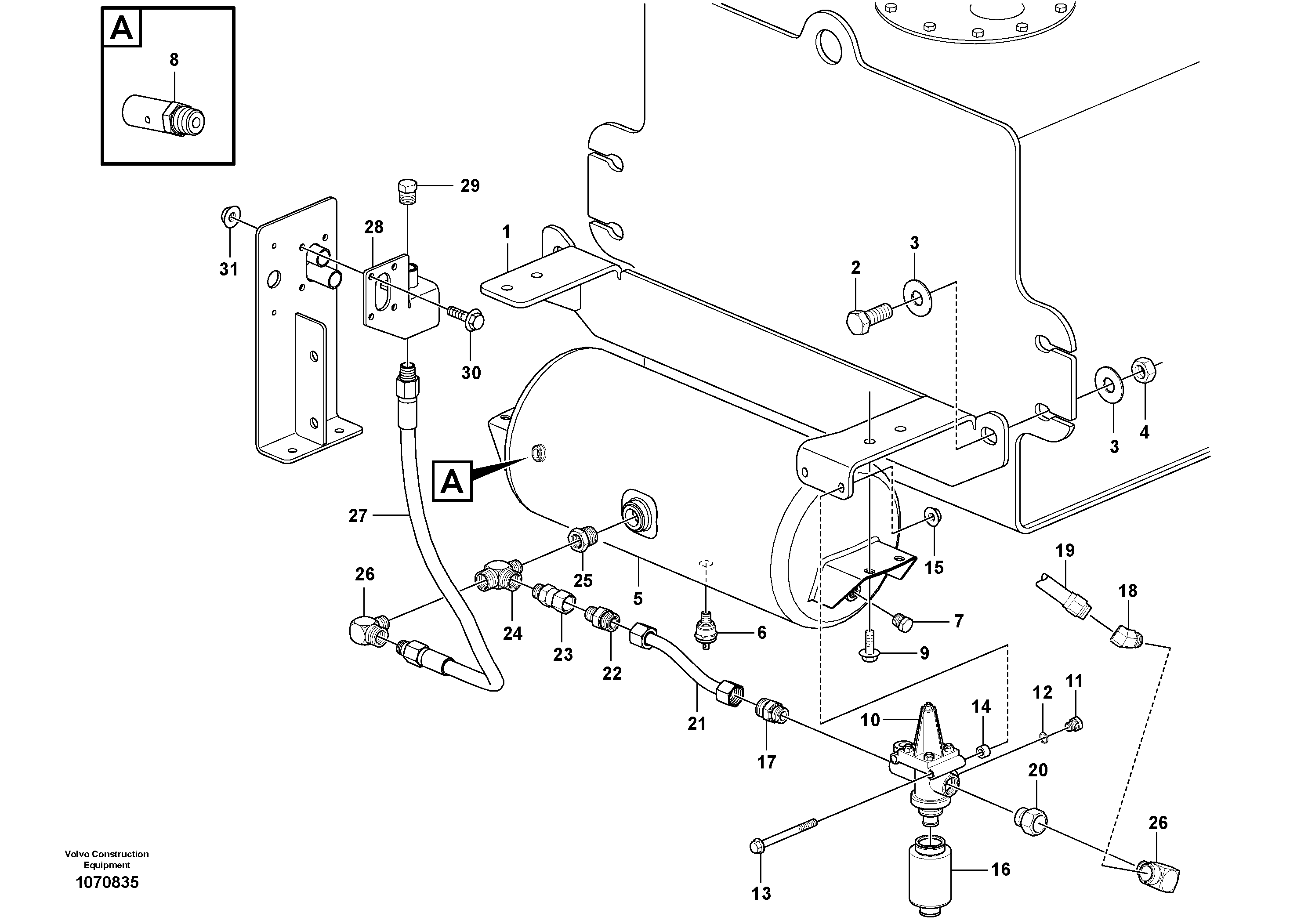 Nipple CH/VOE99215 VOLVO