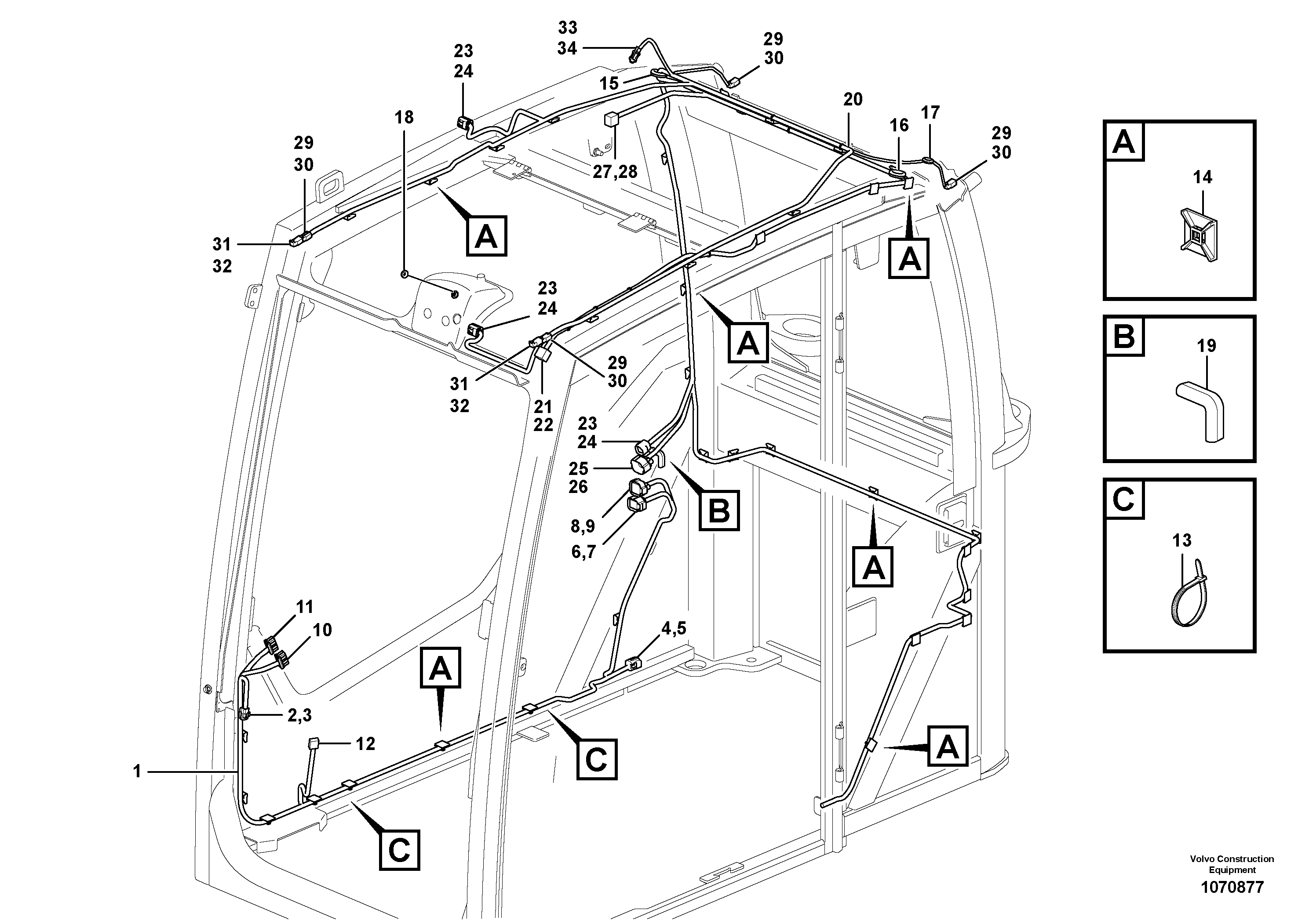 Support Leg VOE14659985 VOLVO
