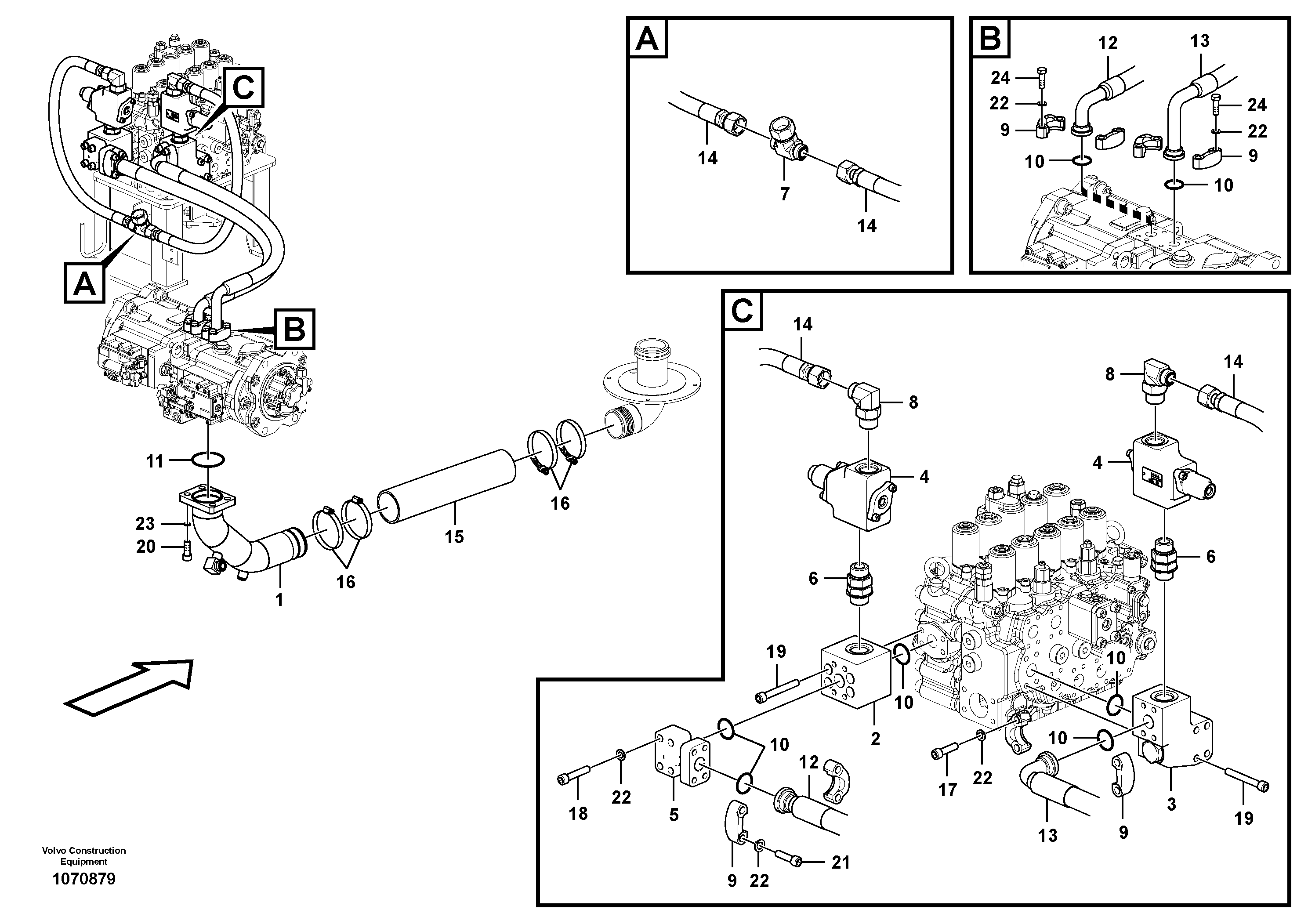 Press. lim. valve VOE14607249 VOLVO