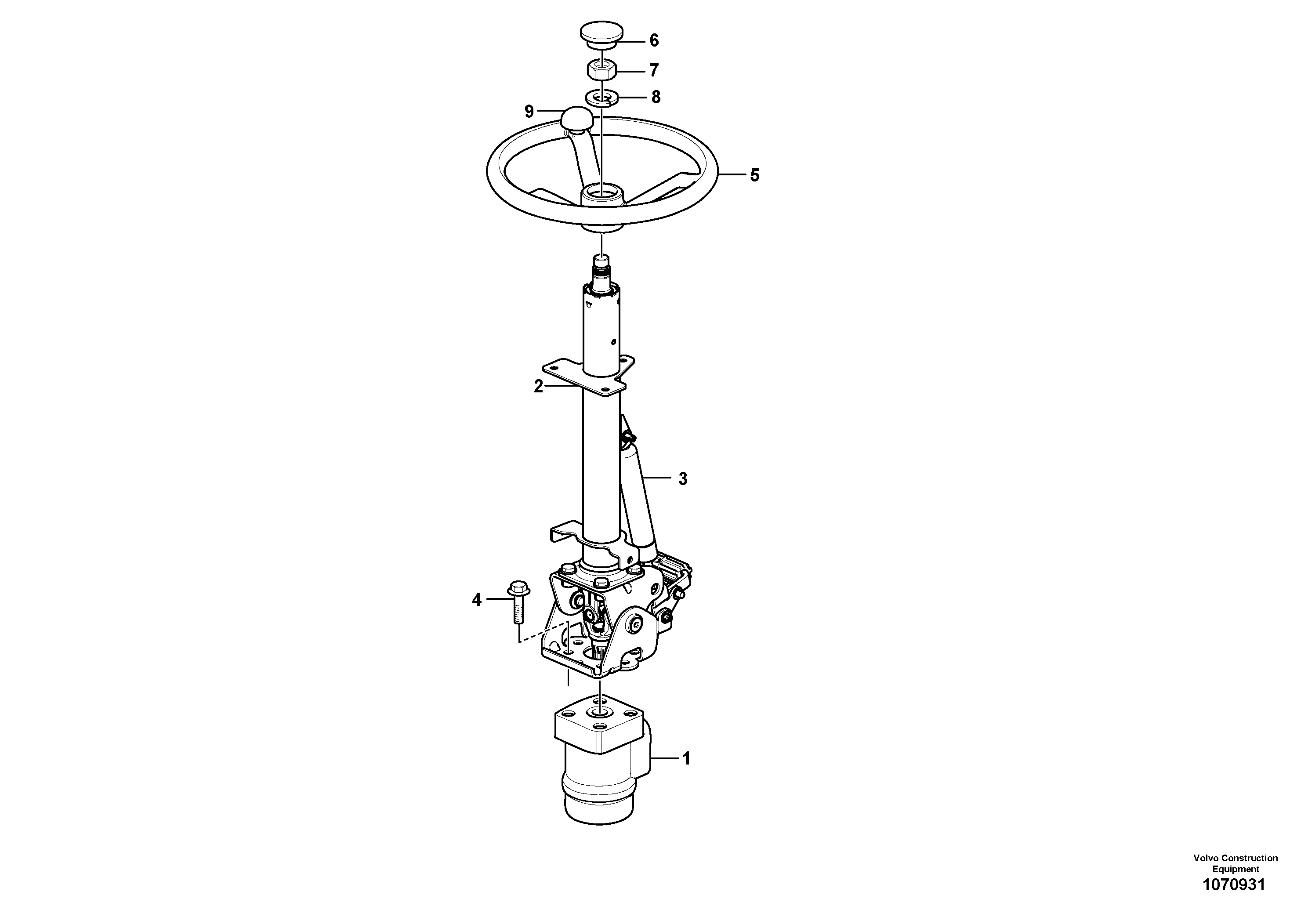 Spur gear VOE16248430 VOLVO