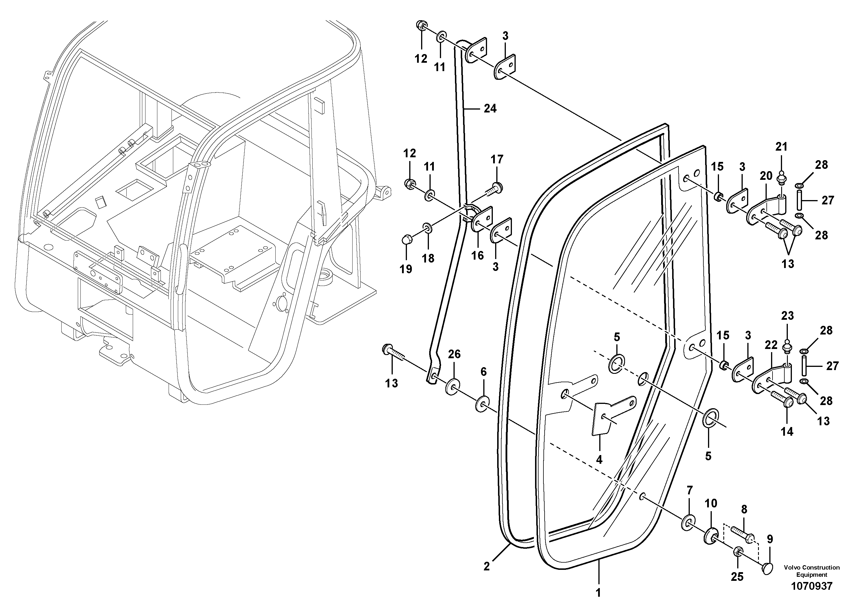 Impact Absorber VOE11370543 VOLVO