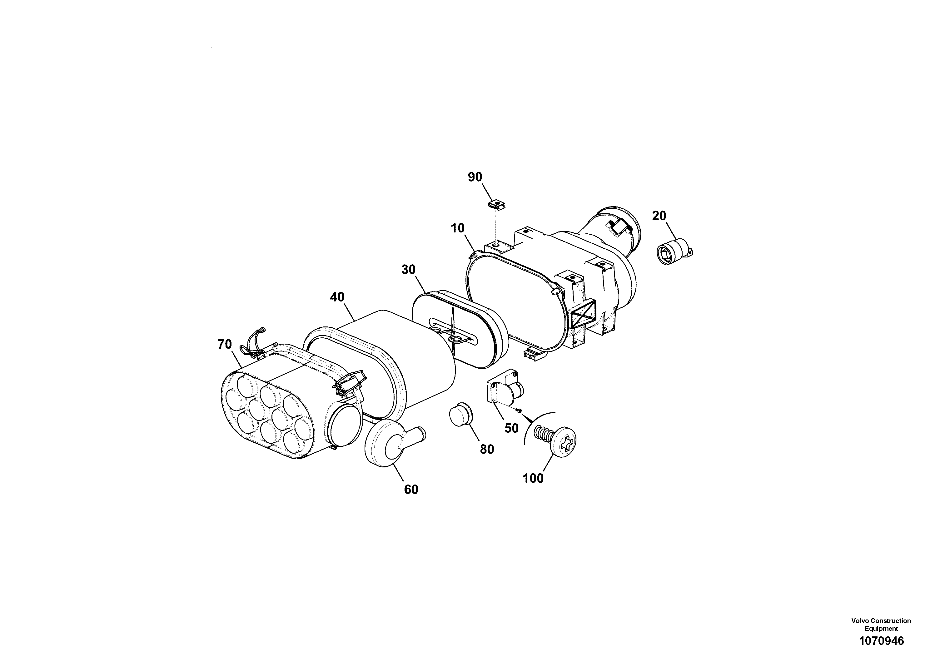 Tight Screw VOE17445191 VOLVO