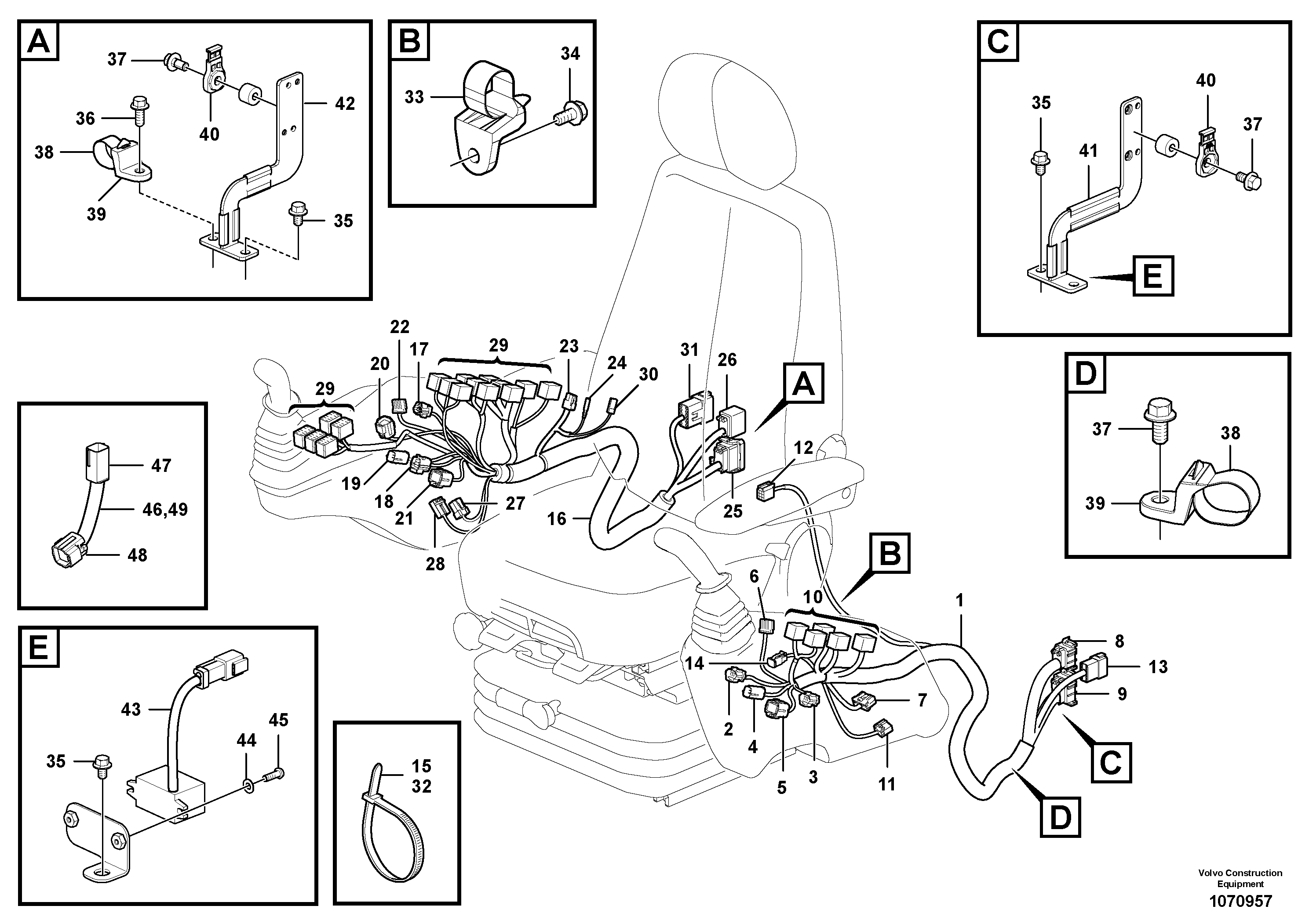Support Leg RM/VOE14727168 VOLVO