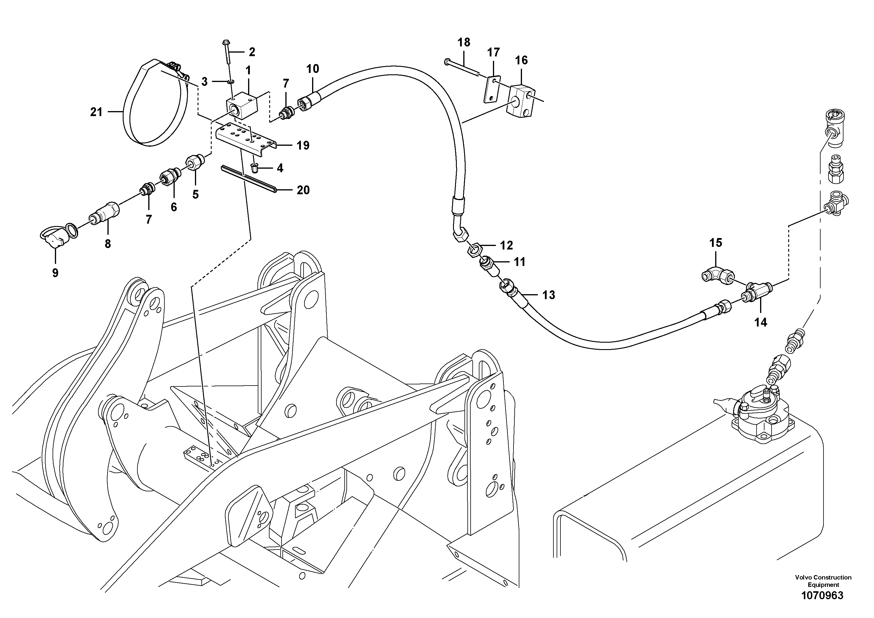 Roll-over Valve VOE11308238 VOLVO