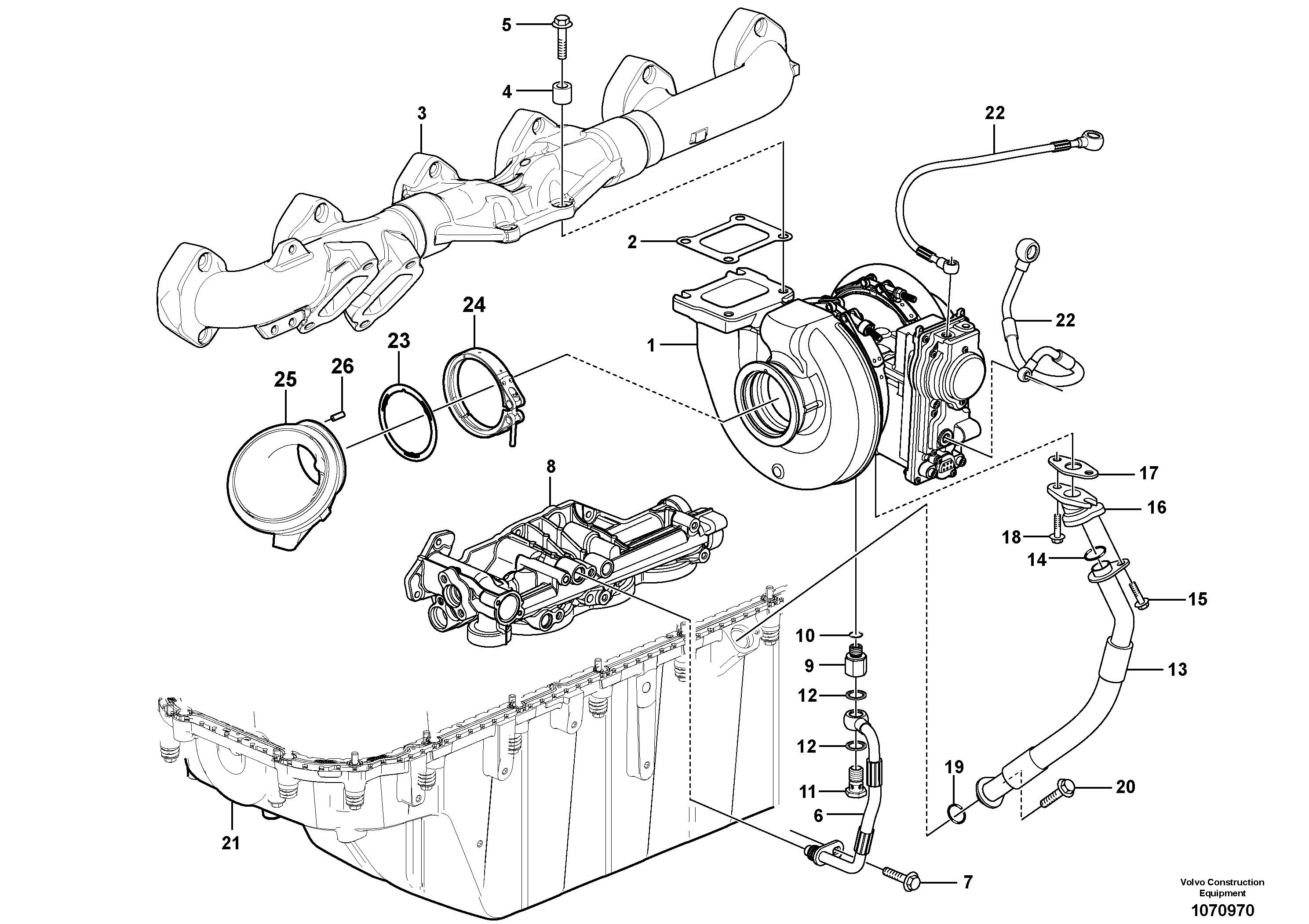 Front Spring VOE984726 VOLVO