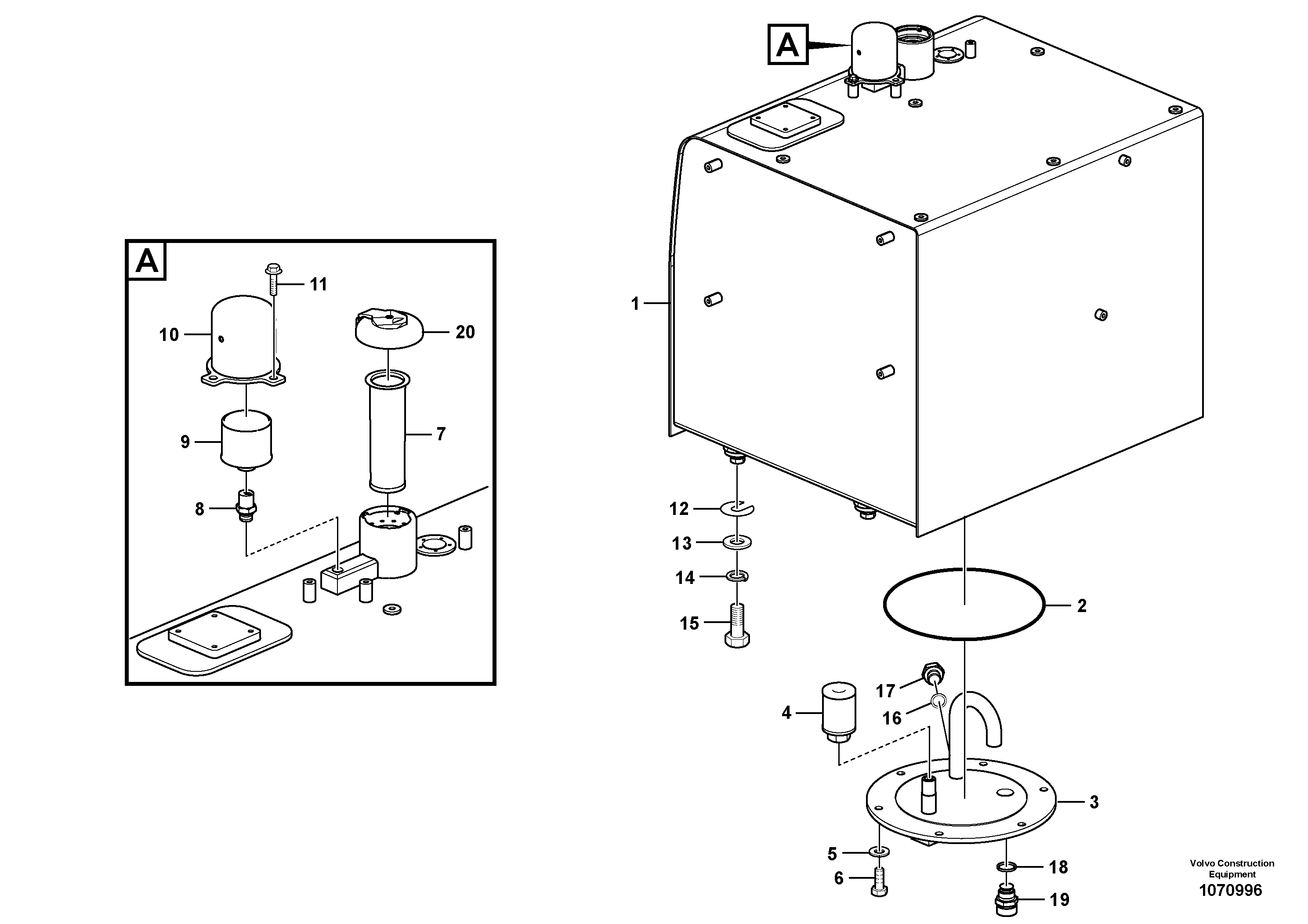 Coal Bucket VOE14711313 VOLVO