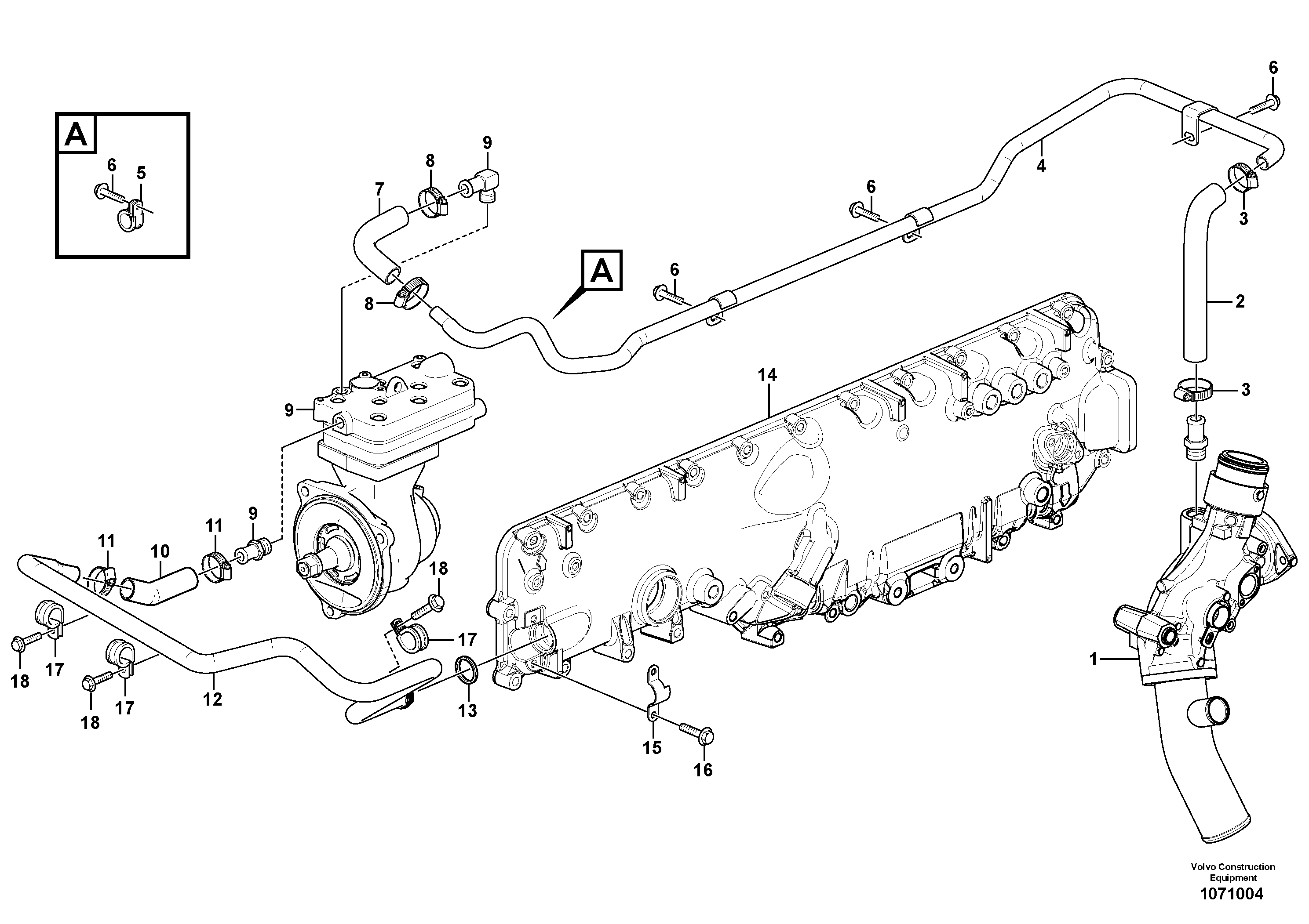 Промежуточная шестерня VOE992083 VOLVO