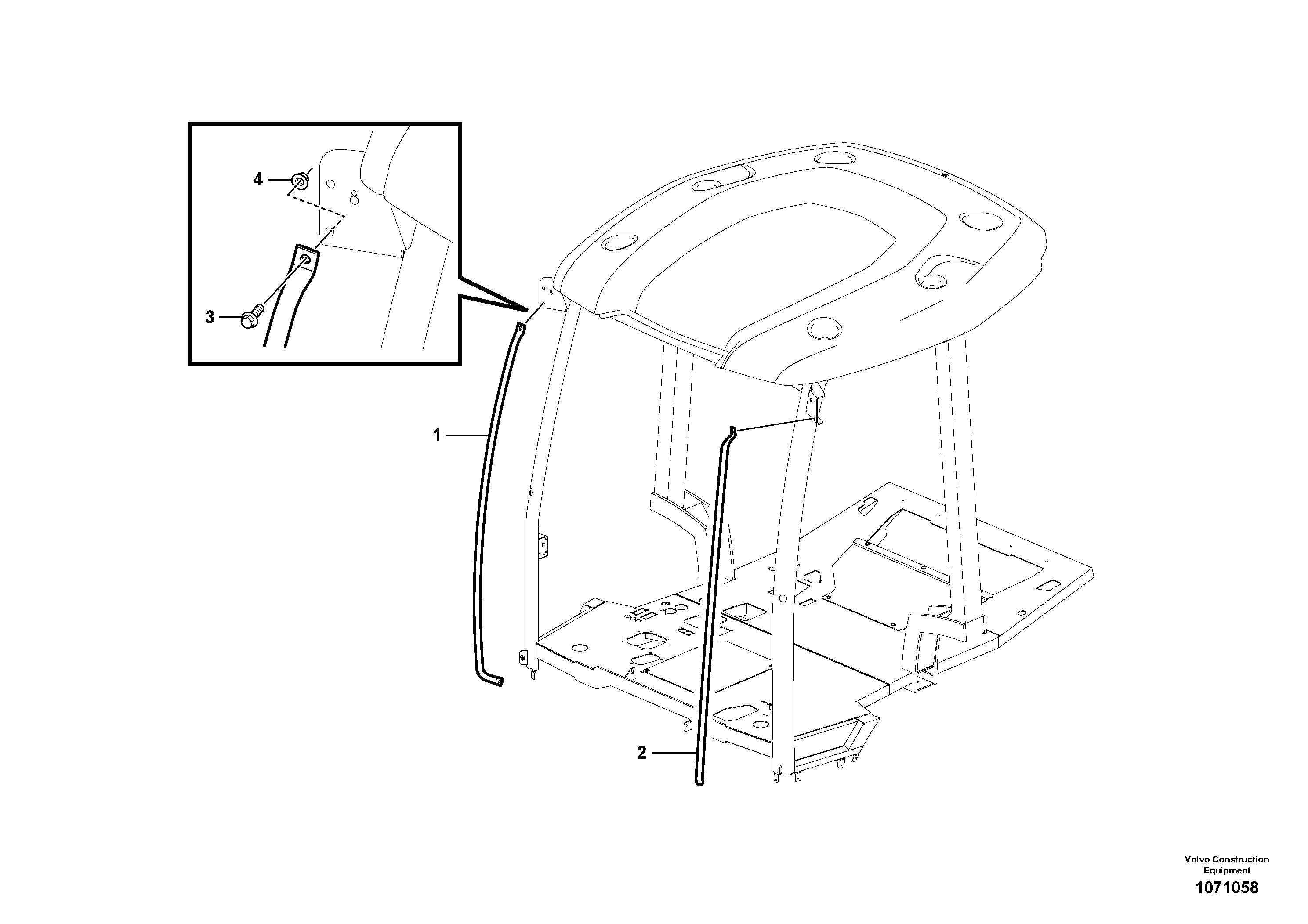 Fuel miser valve VOE15169508 VOLVO