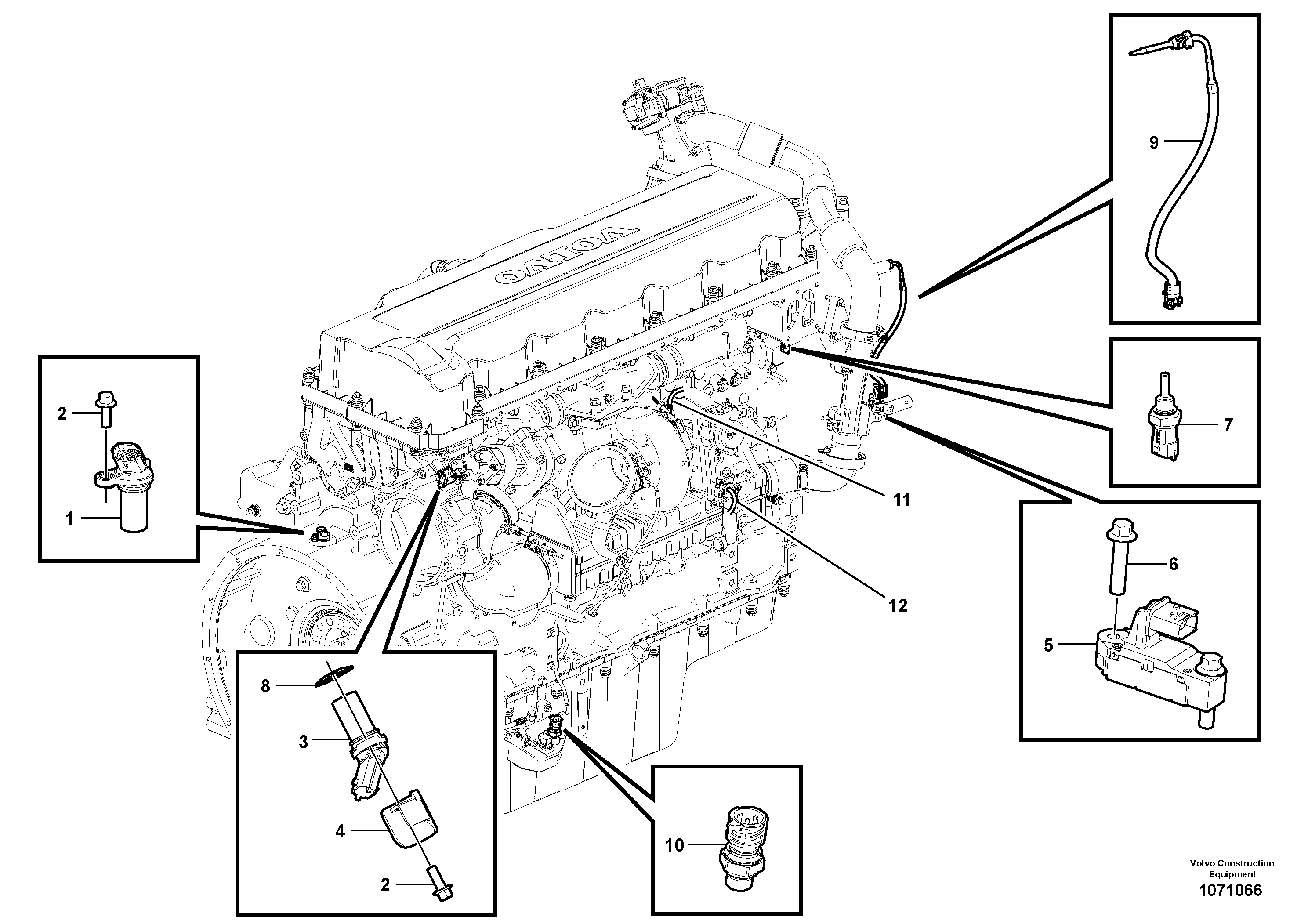 Windscreen, upper cpl VOE21164792 VOLVO