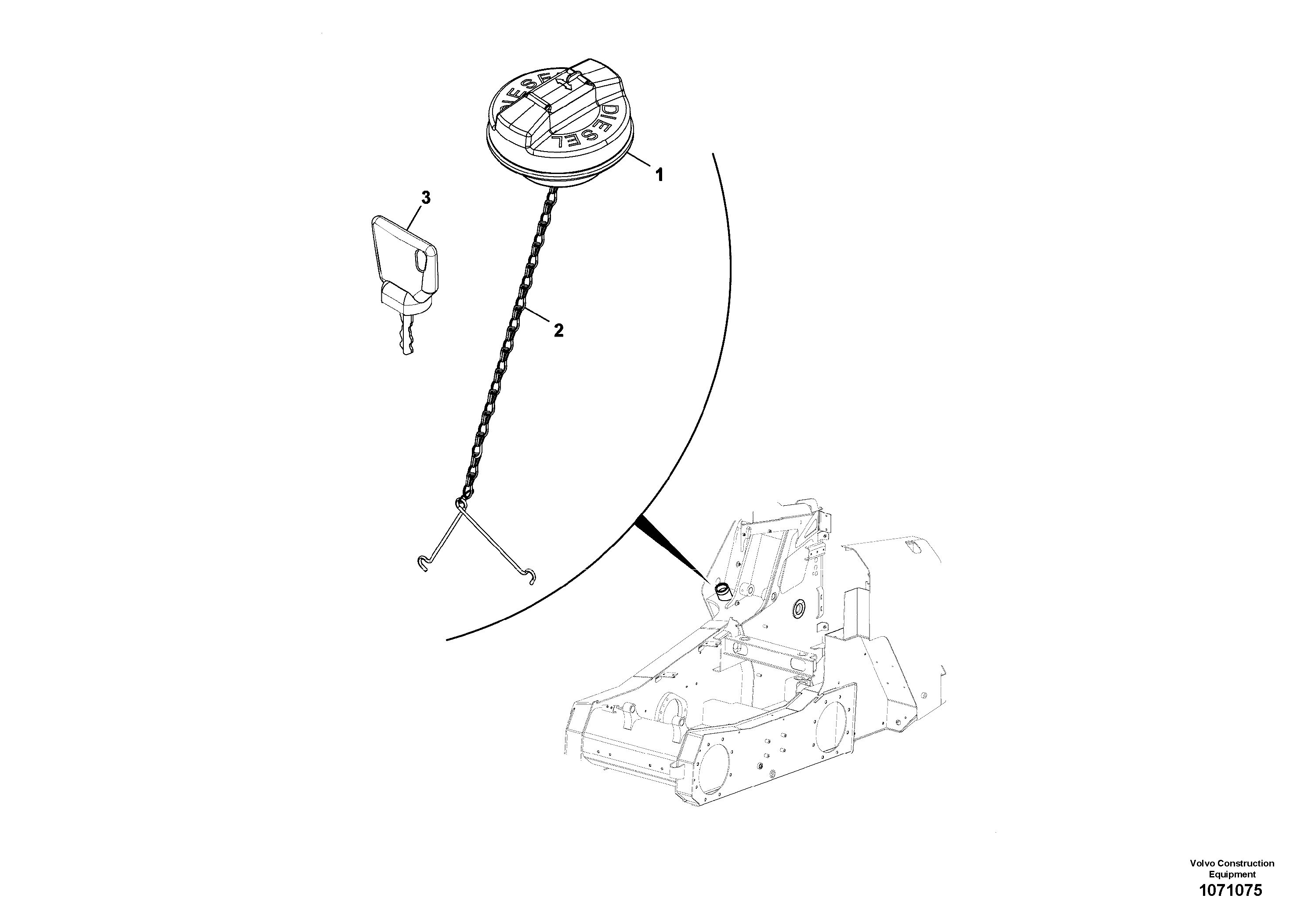 Microswitch VOE16213349 VOLVO