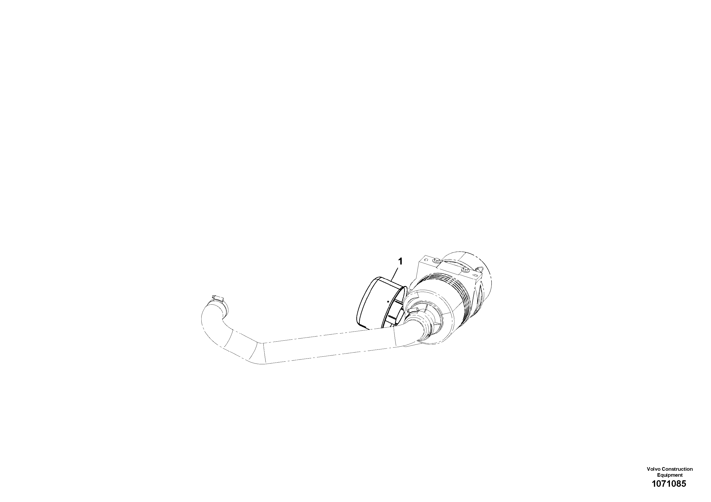 Hydraulic Lock VOE17407224 VOLVO