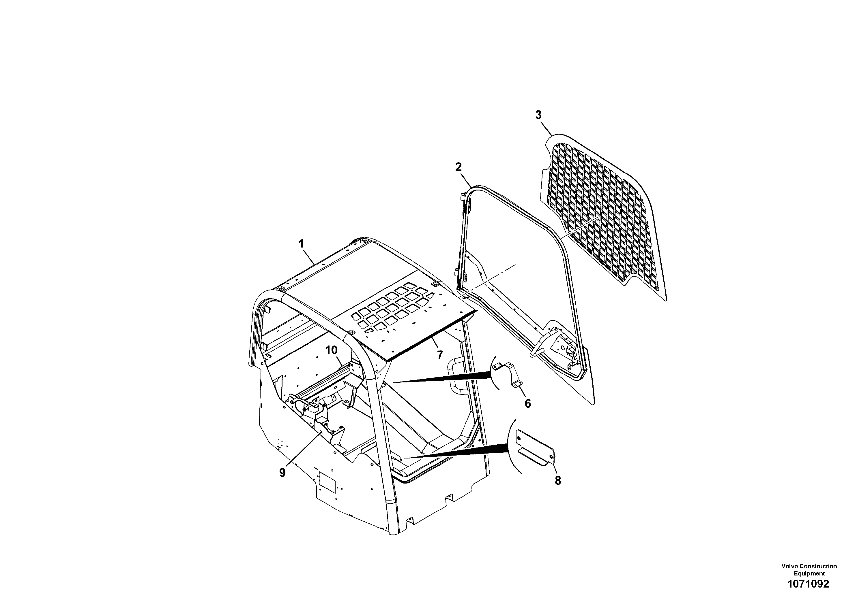 Edge Iron VOE17209878 VOLVO