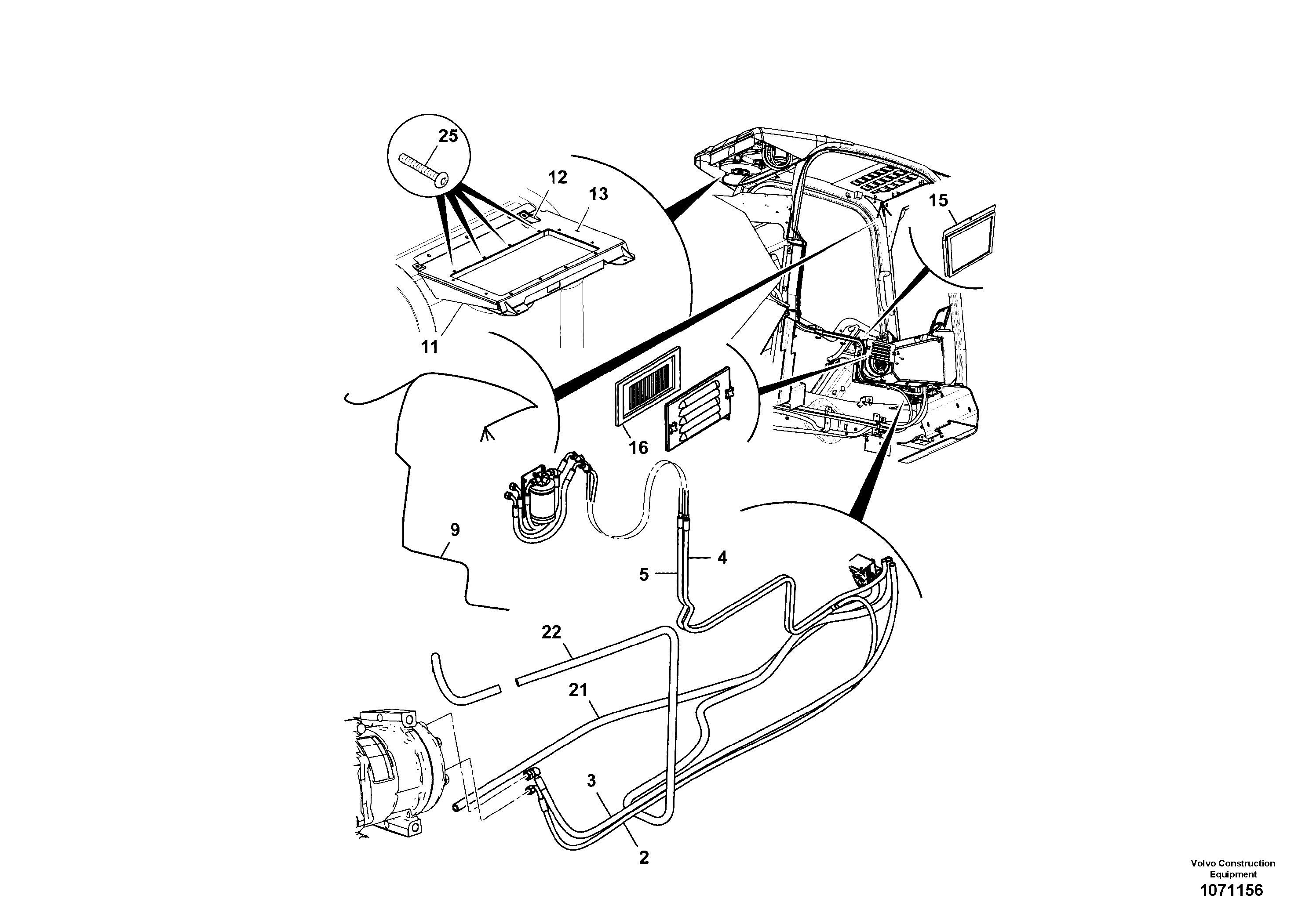 Monitor VOE17414807 VOLVO