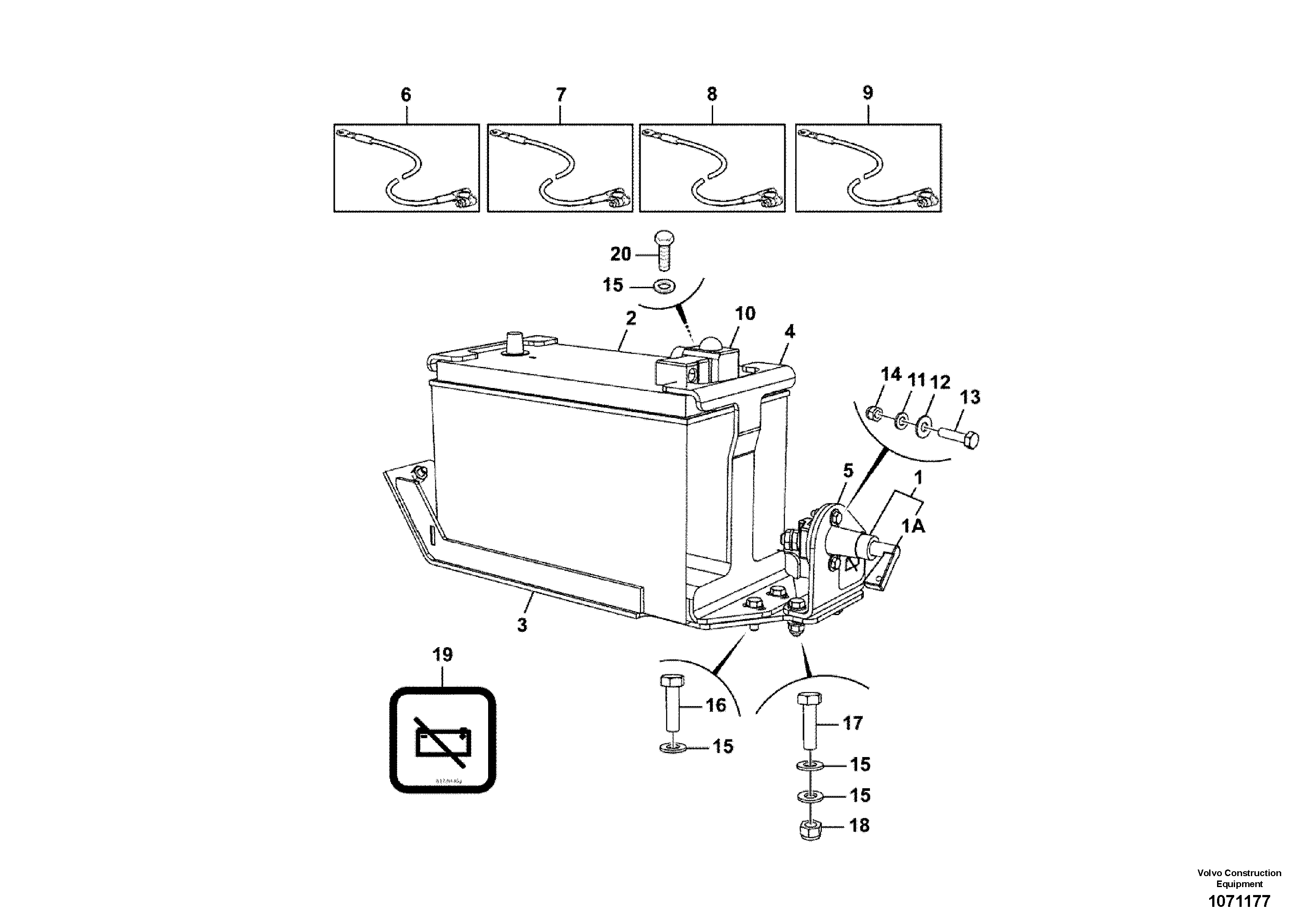 Brush Bearing VOE17228962 VOLVO
