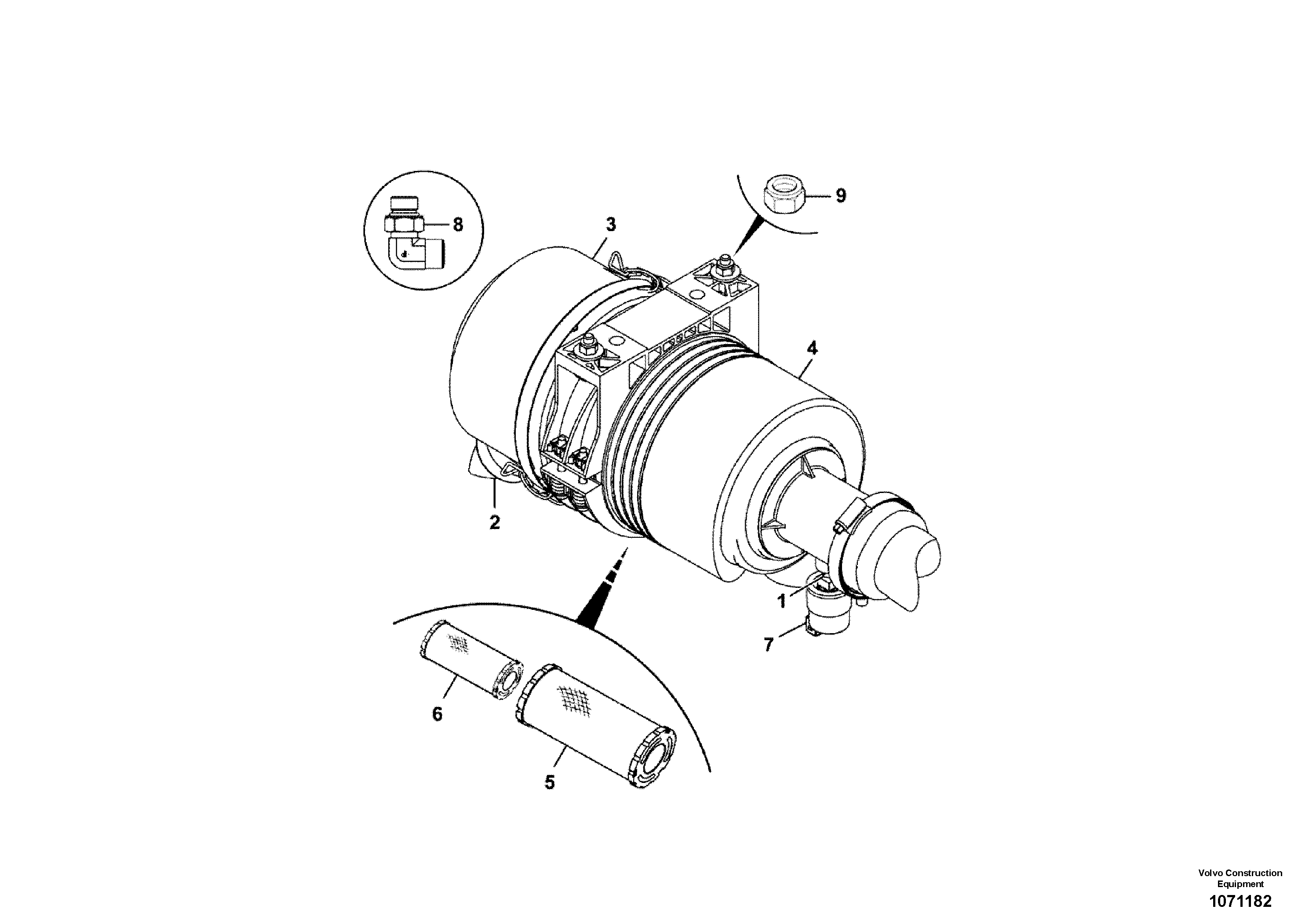 Fuel pipes, VOE17416916 VOLVO