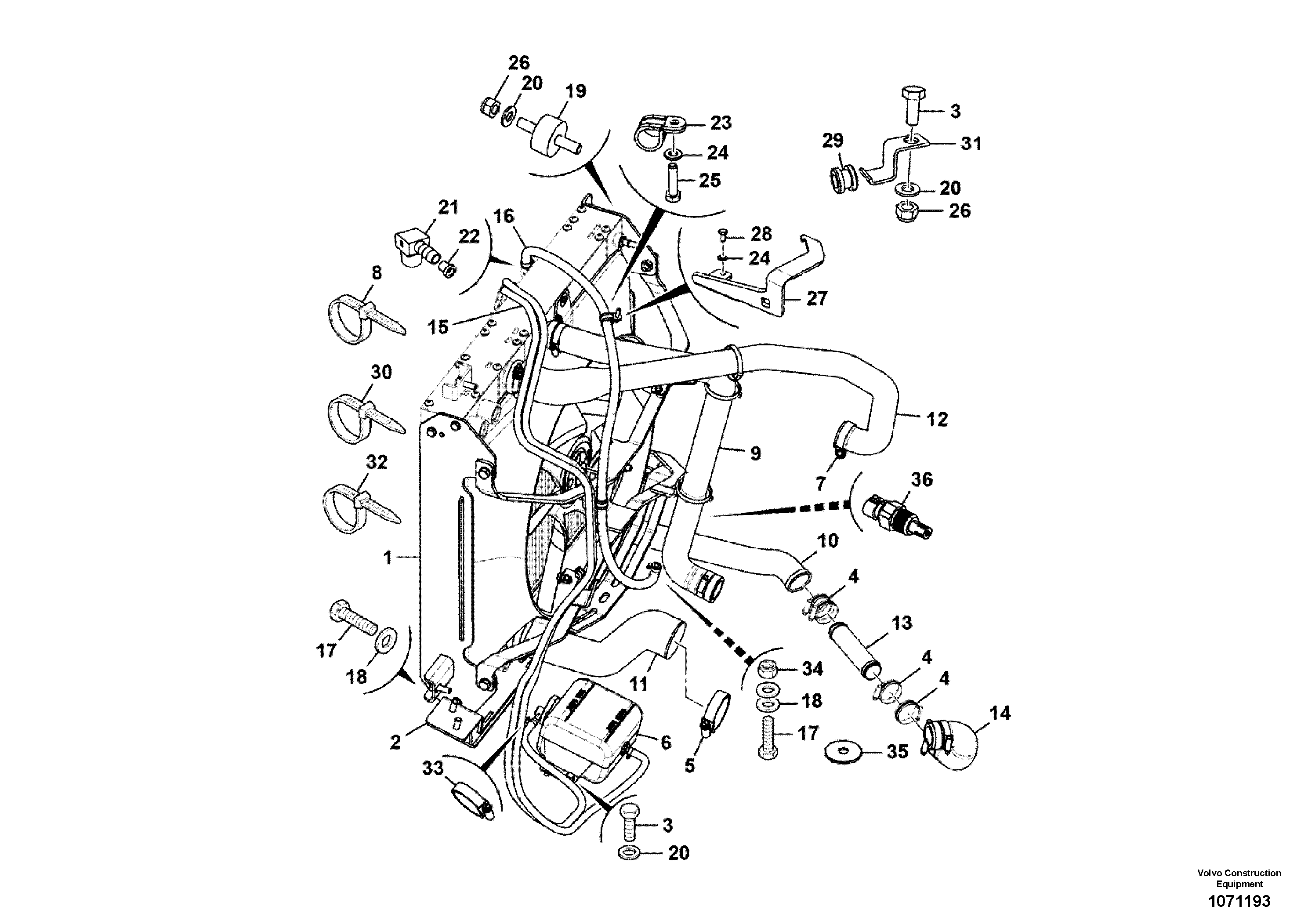 Hydraulic Valve VOE17295488 VOLVO