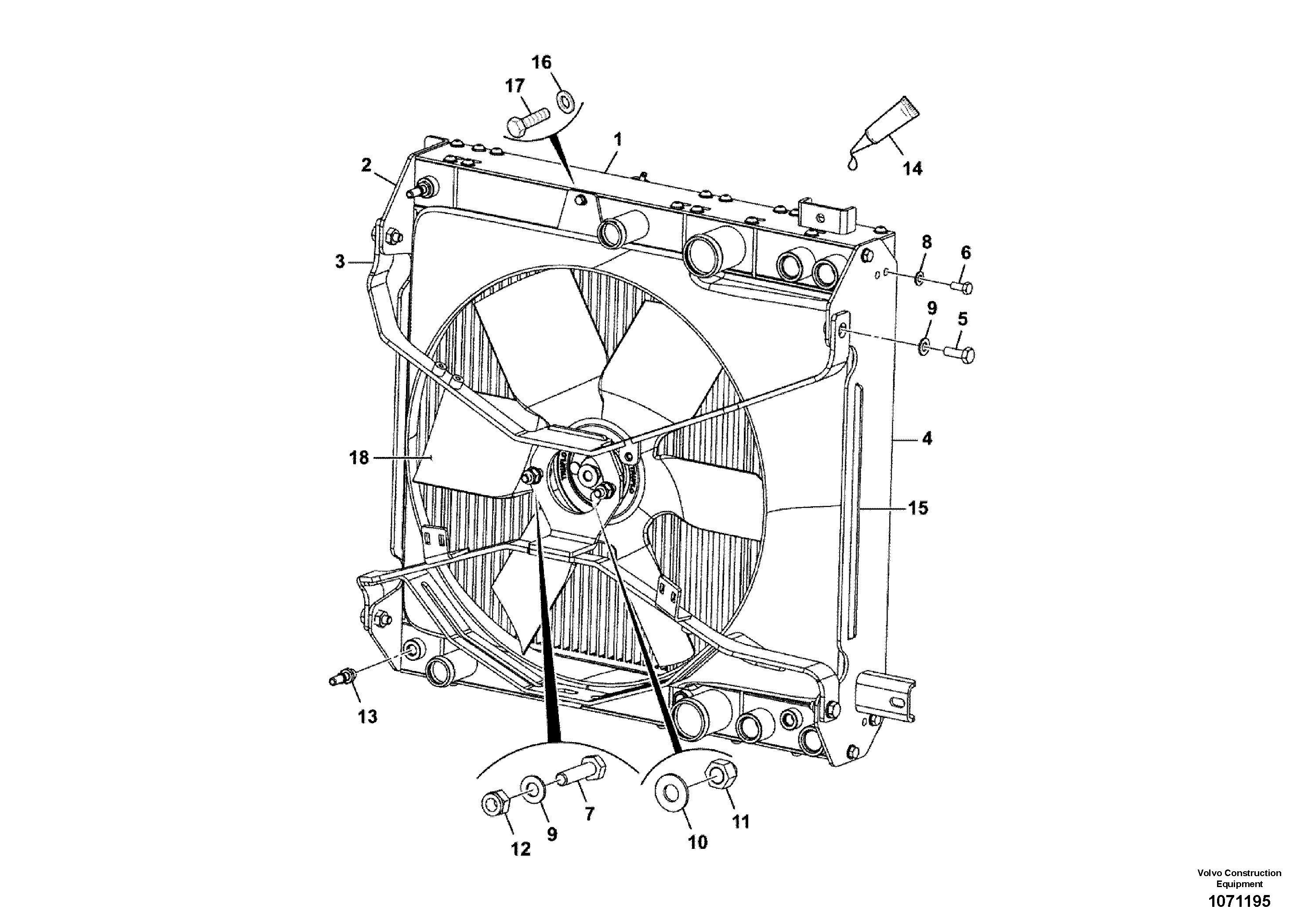 Frame VOE17416271 VOLVO