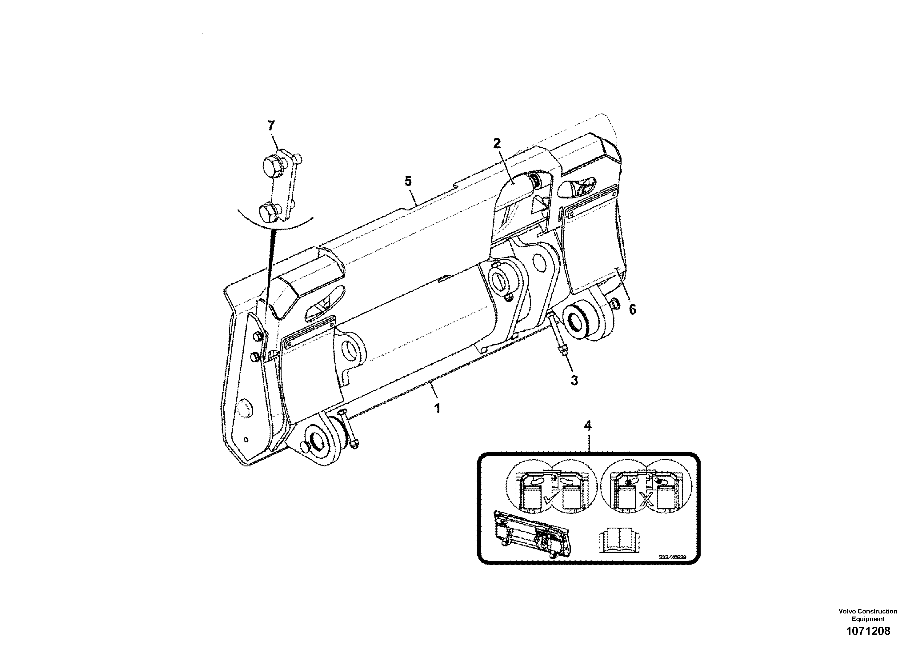 Digging Arm VOE17332981 VOLVO