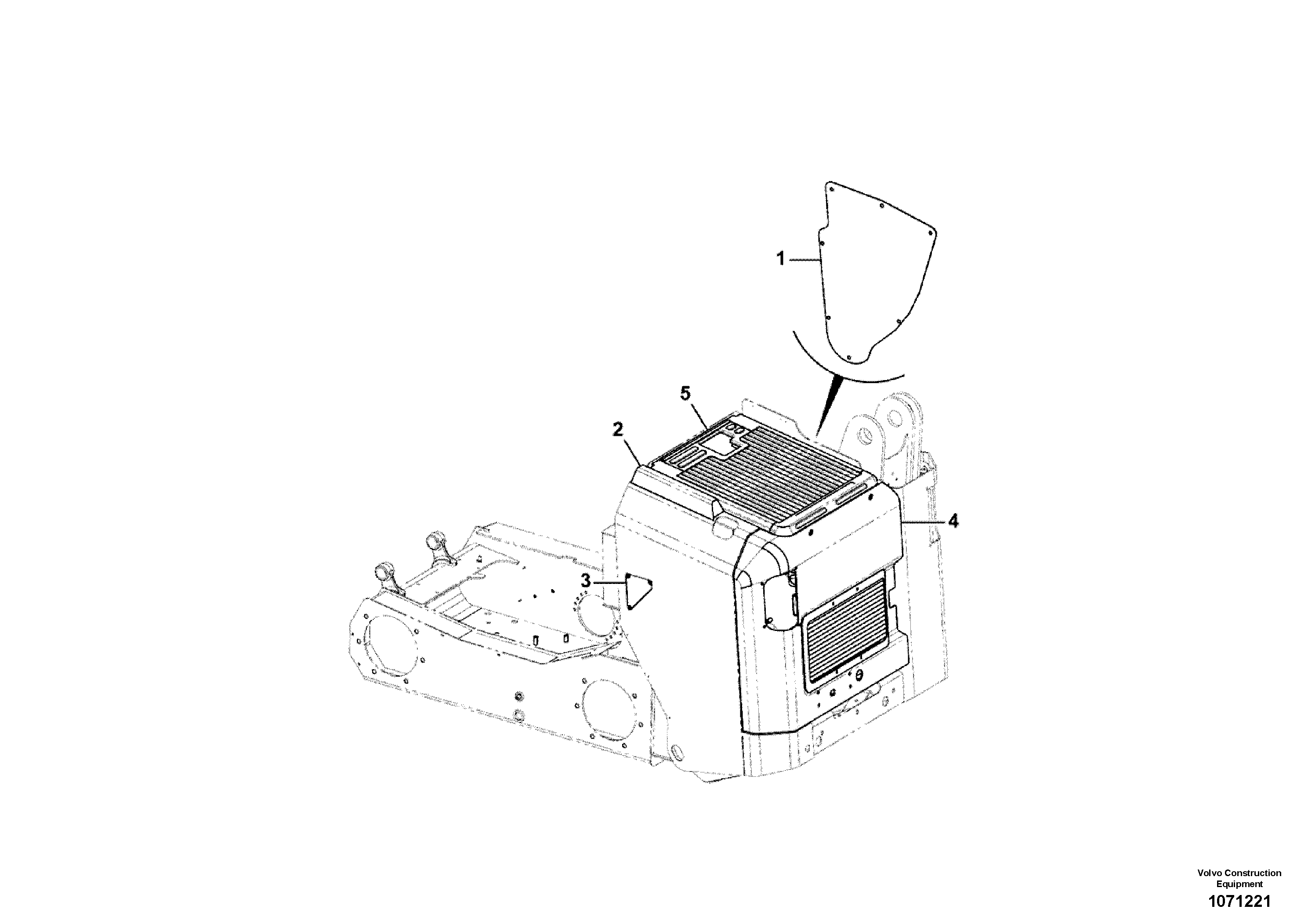 Lifting Bracket VOE17414930 VOLVO