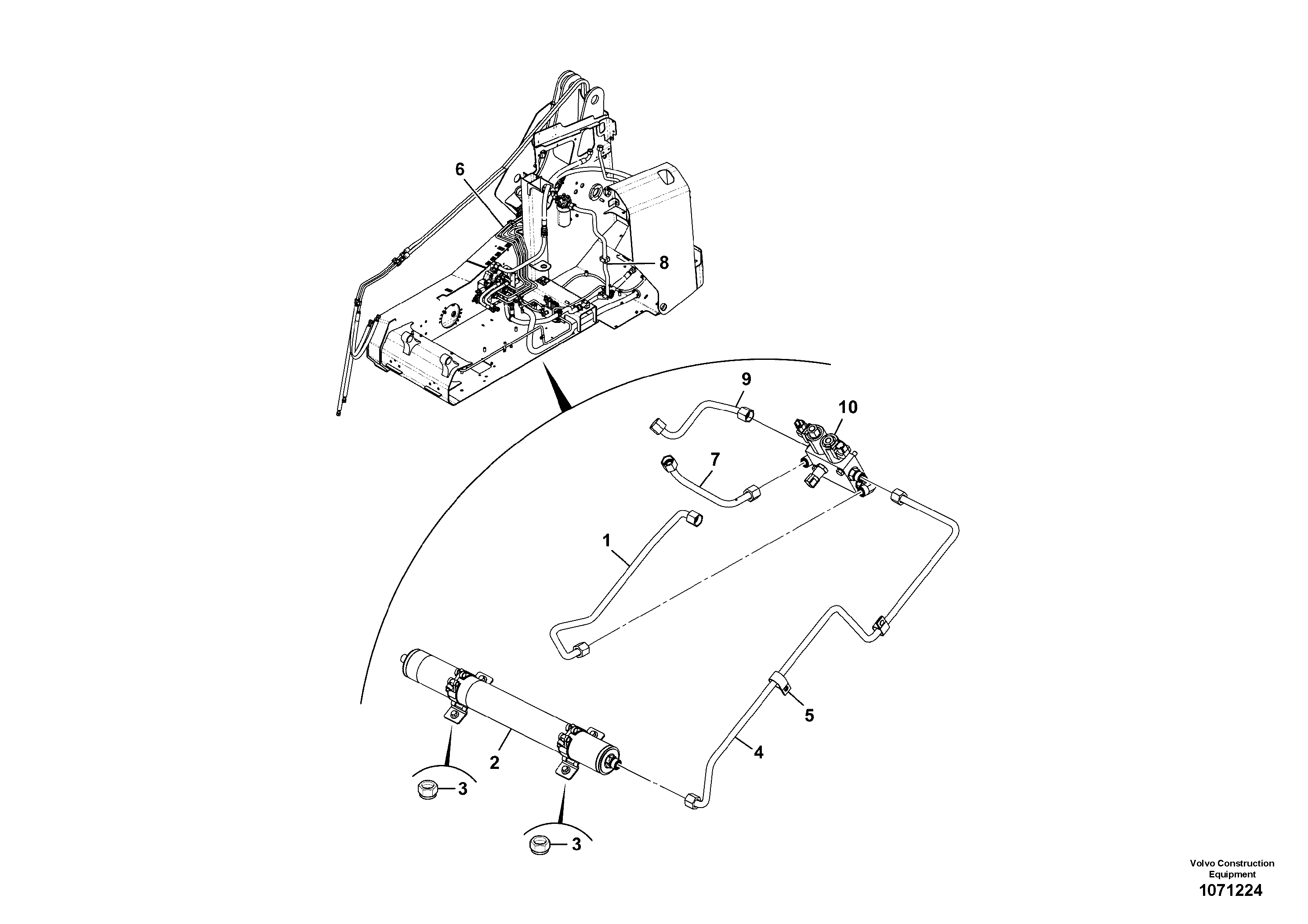 Fuel miser valve VOE17405357 VOLVO