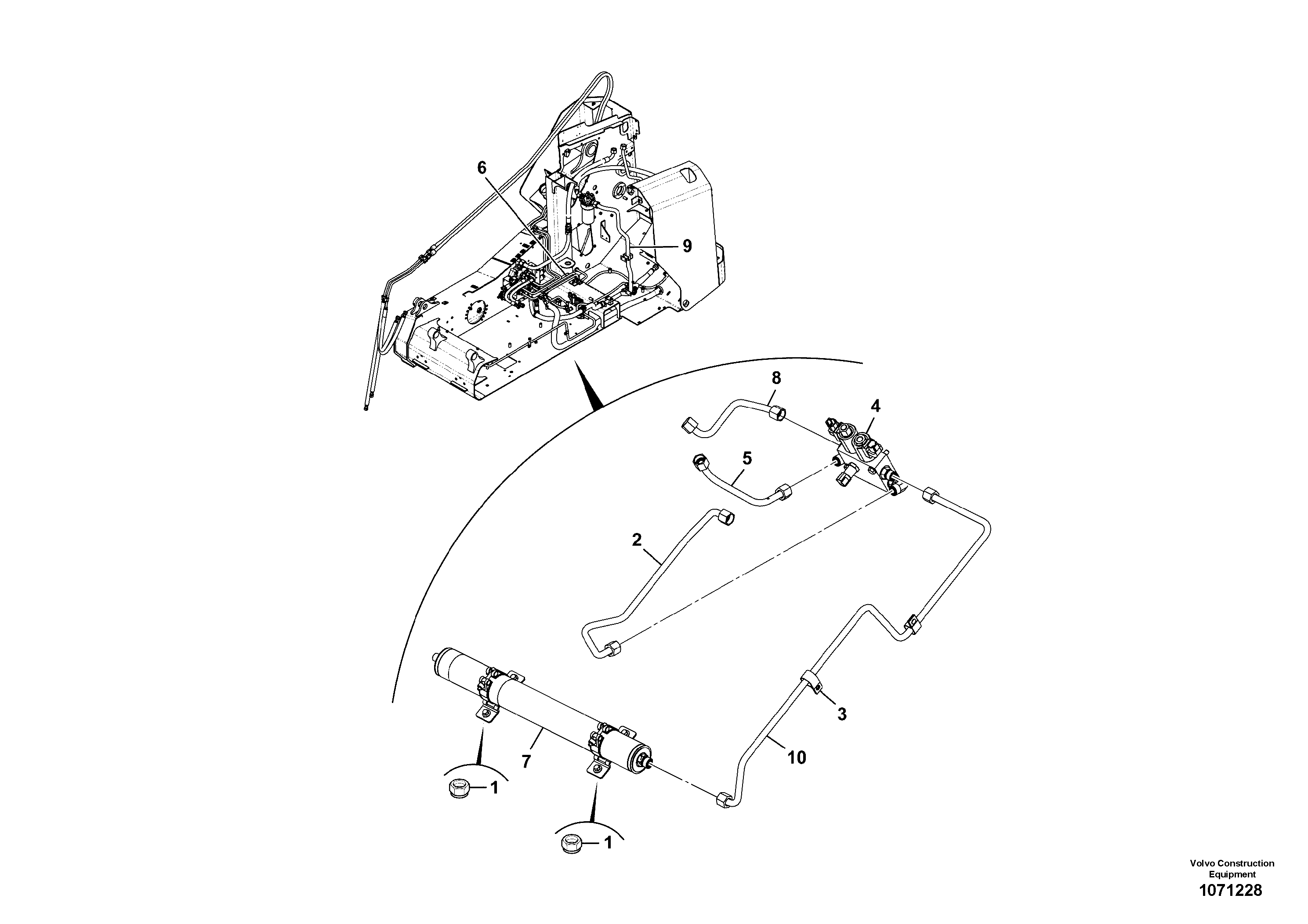 Fuel miser valve VOE17405360 VOLVO