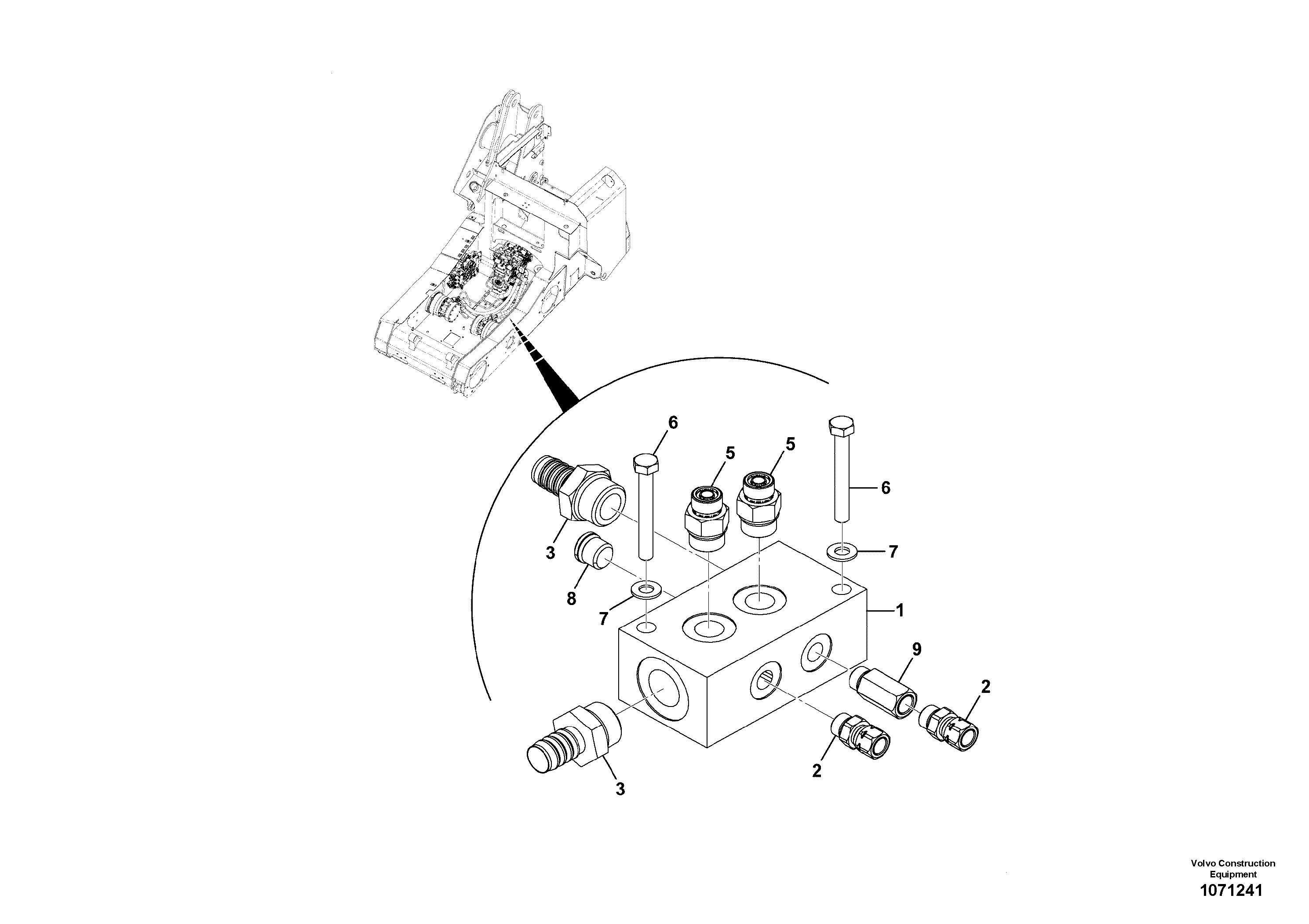 Adapter Kit VOE17228972 VOLVO