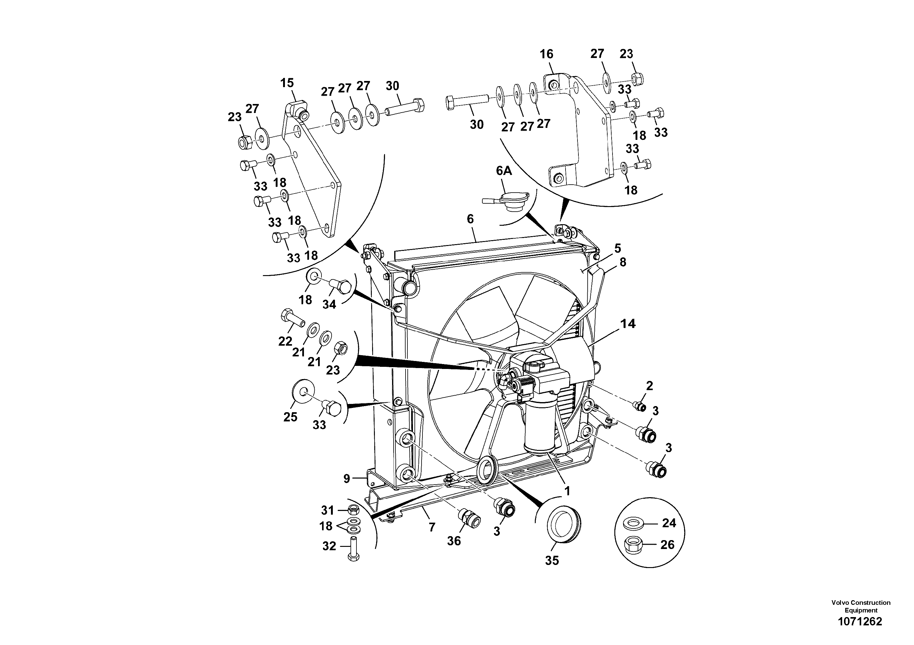 Locking Plate VOE17229688 VOLVO