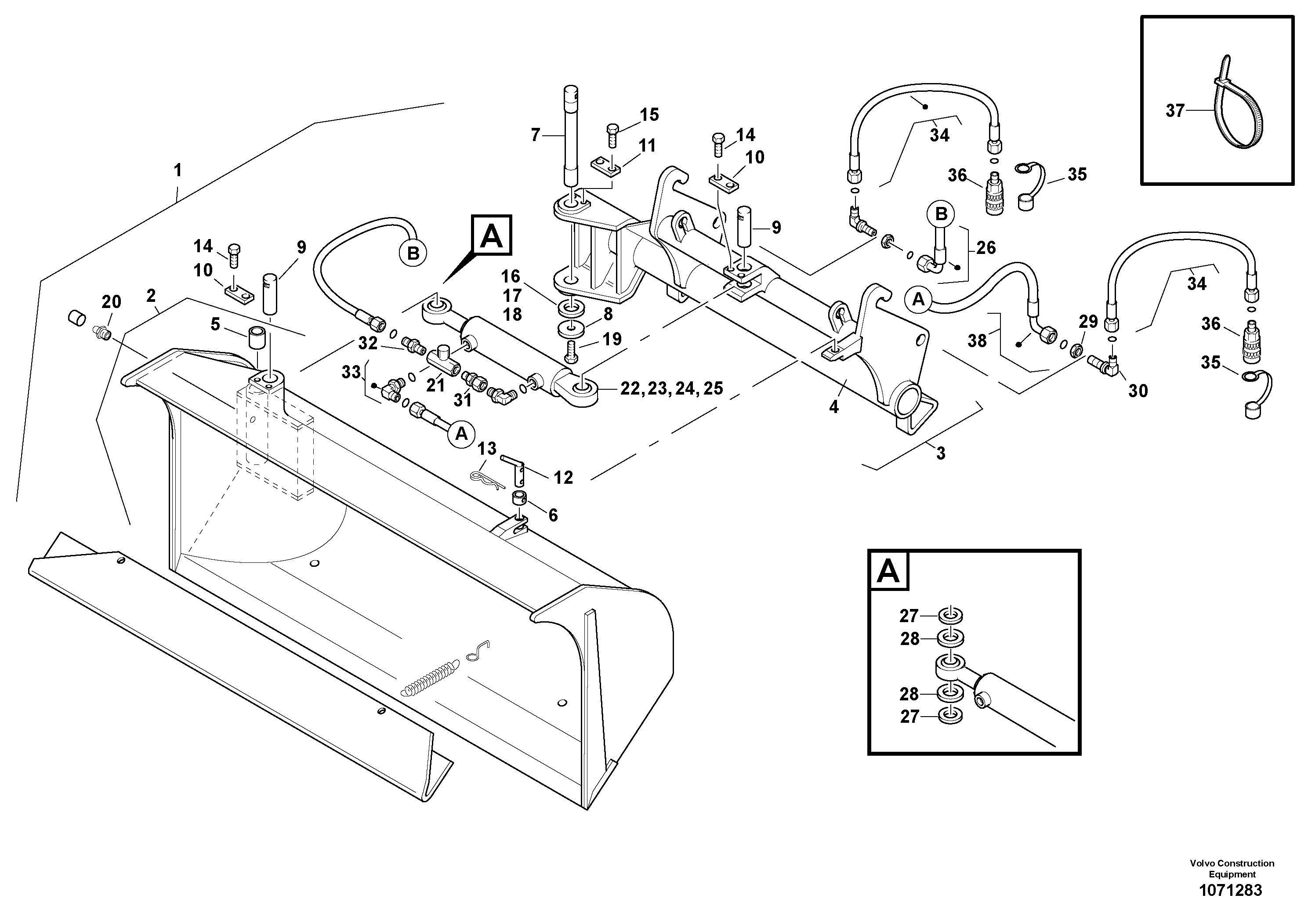 Cylinder liner kit VOE15209477 VOLVO