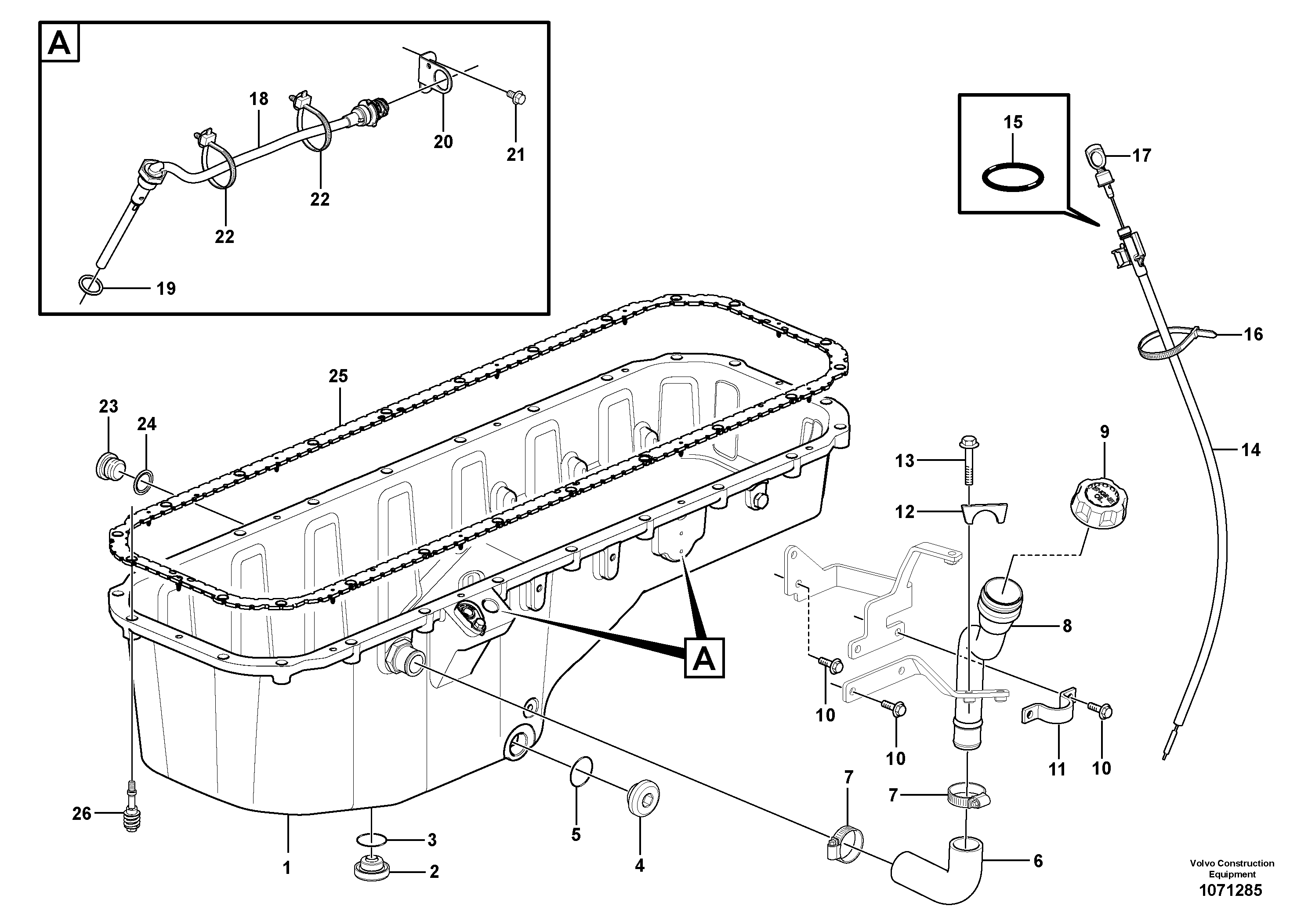 Relay, back-up lamp VOE17470947 VOLVO