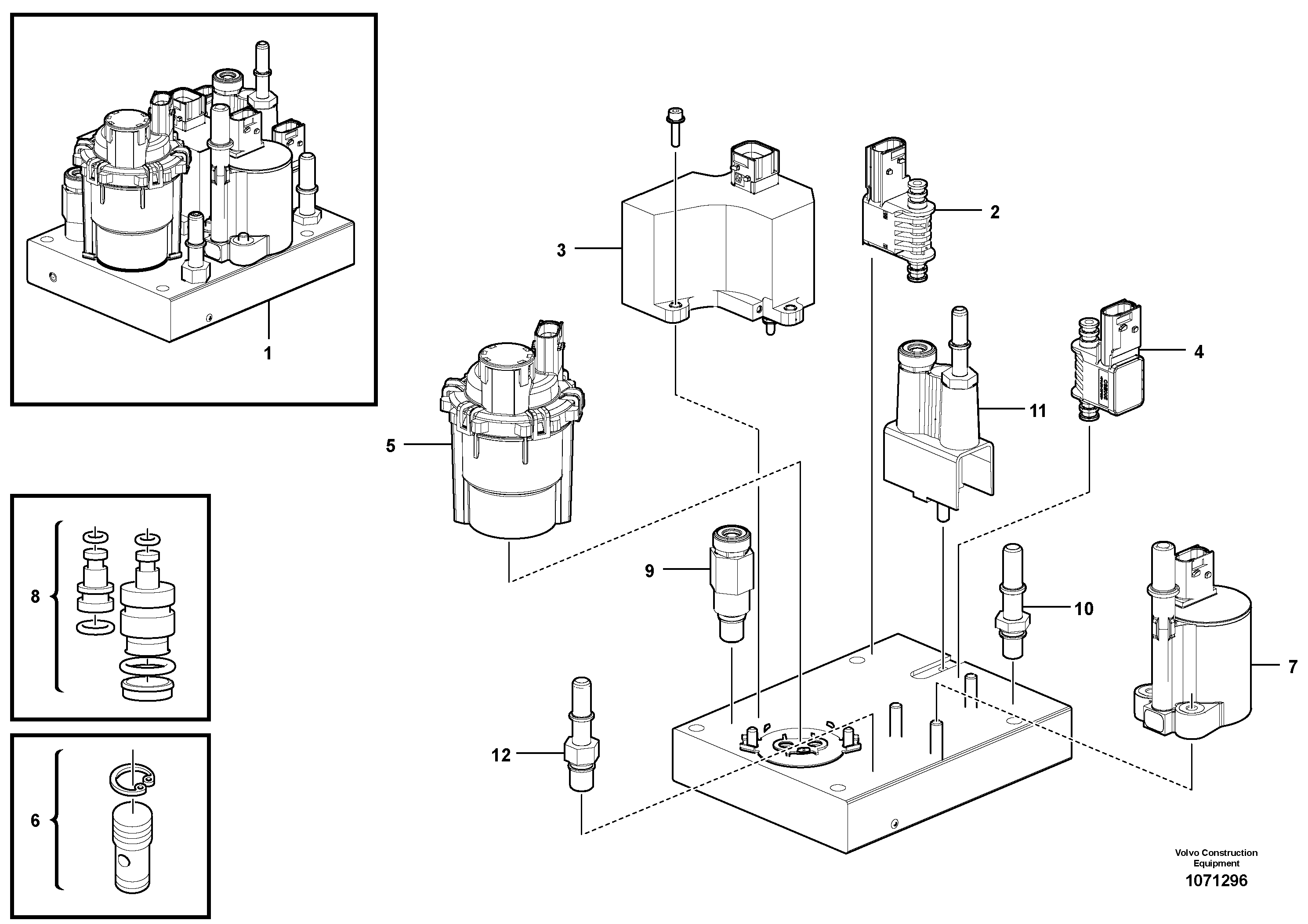 Приборы VOE21687882 VOLVO