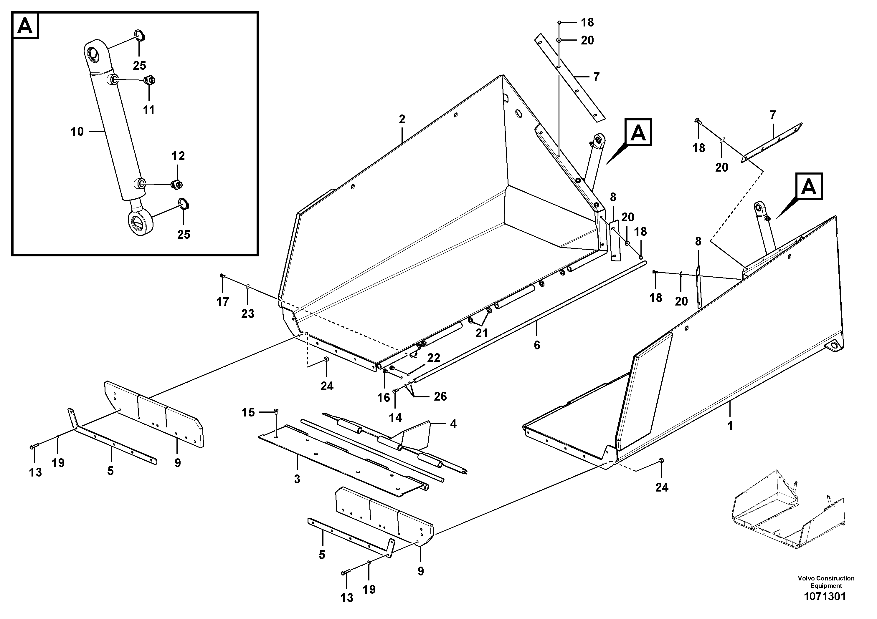 Stair RM80895915 VOLVO