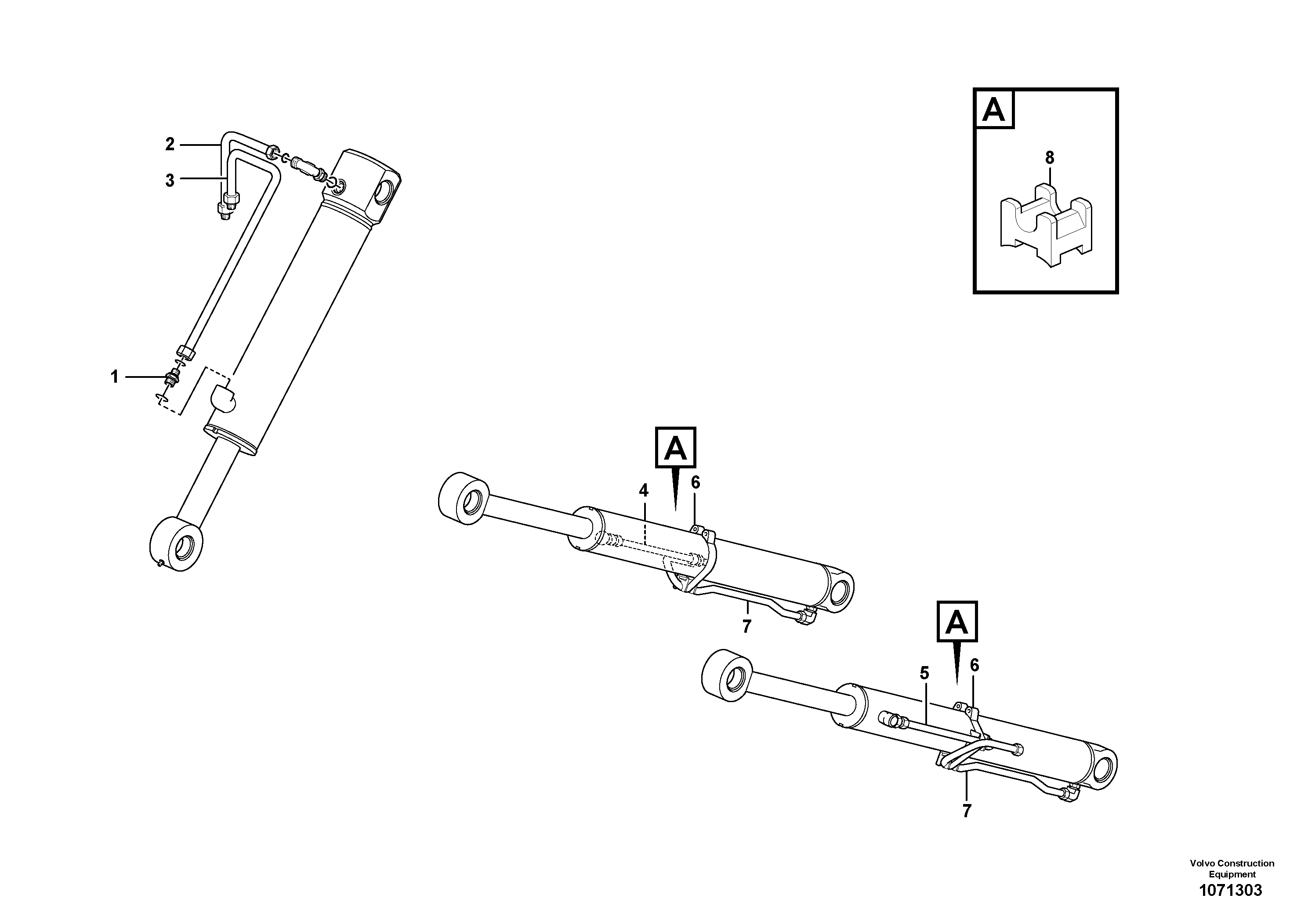 Cable harness,upper.s VOE11881298 VOLVO