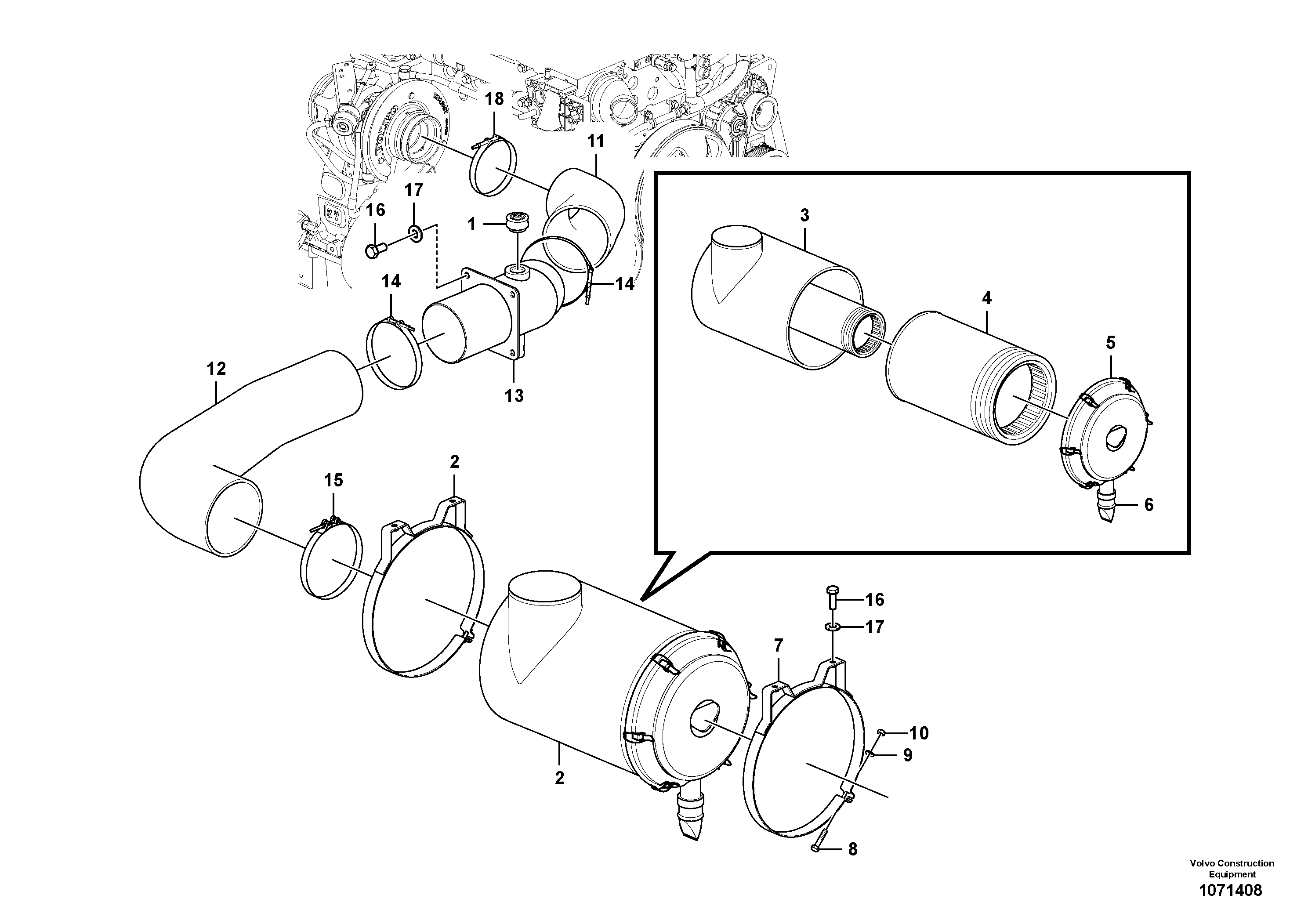 Press. lim. valve VOE14650433 VOLVO