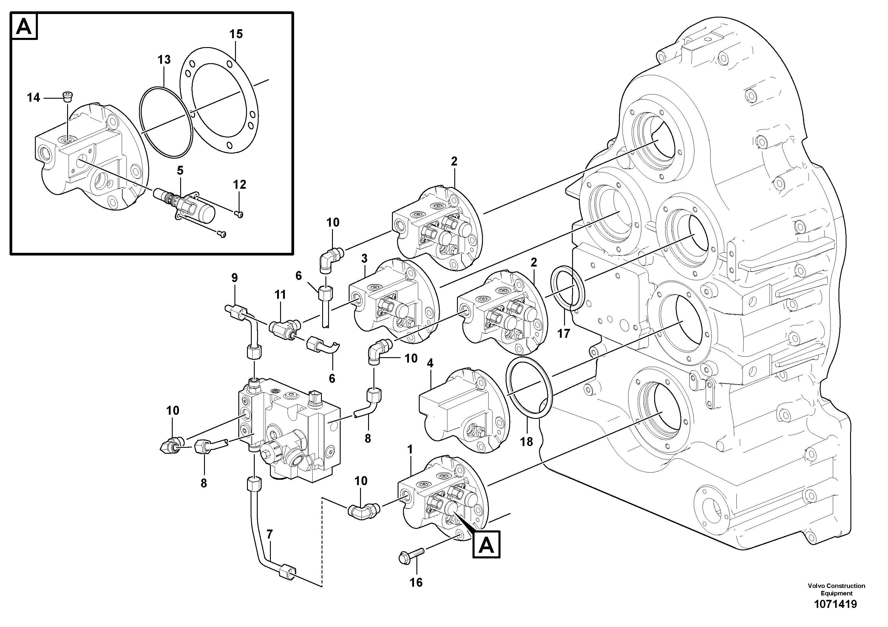 Tube VOE17424666 VOLVO