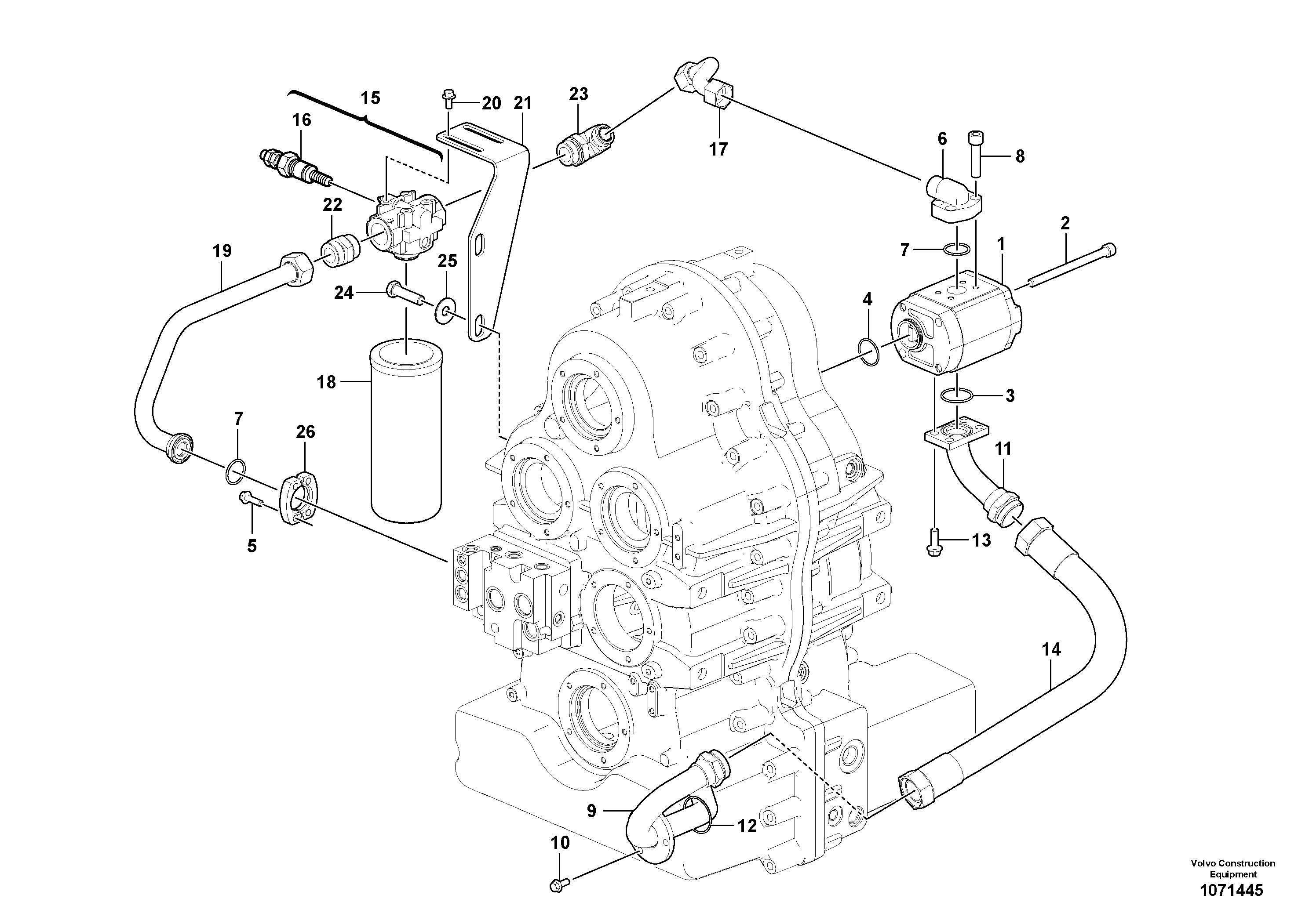 With tools VOE17213666 VOLVO