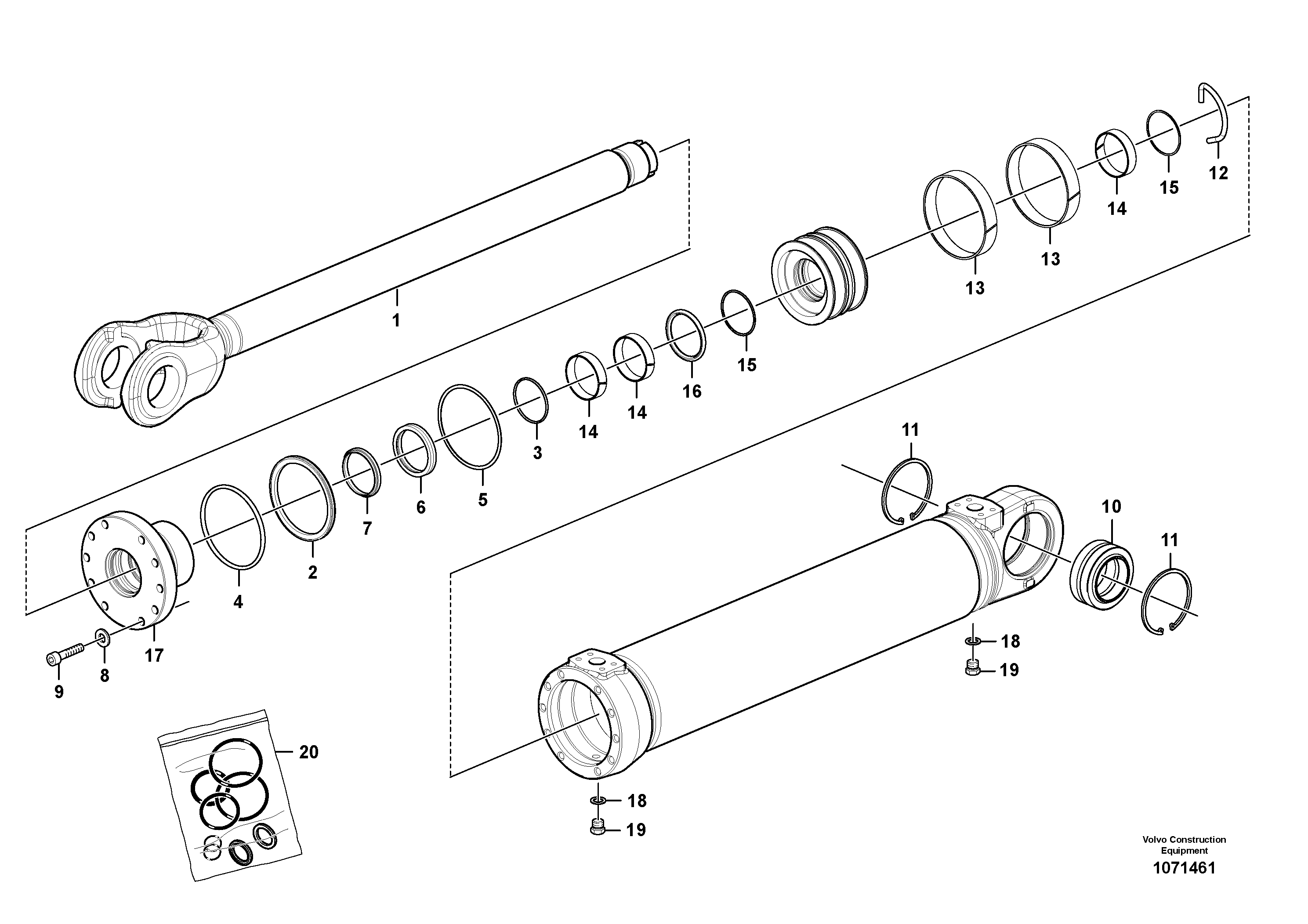 Rzeppa Joint VOE17318298 VOLVO